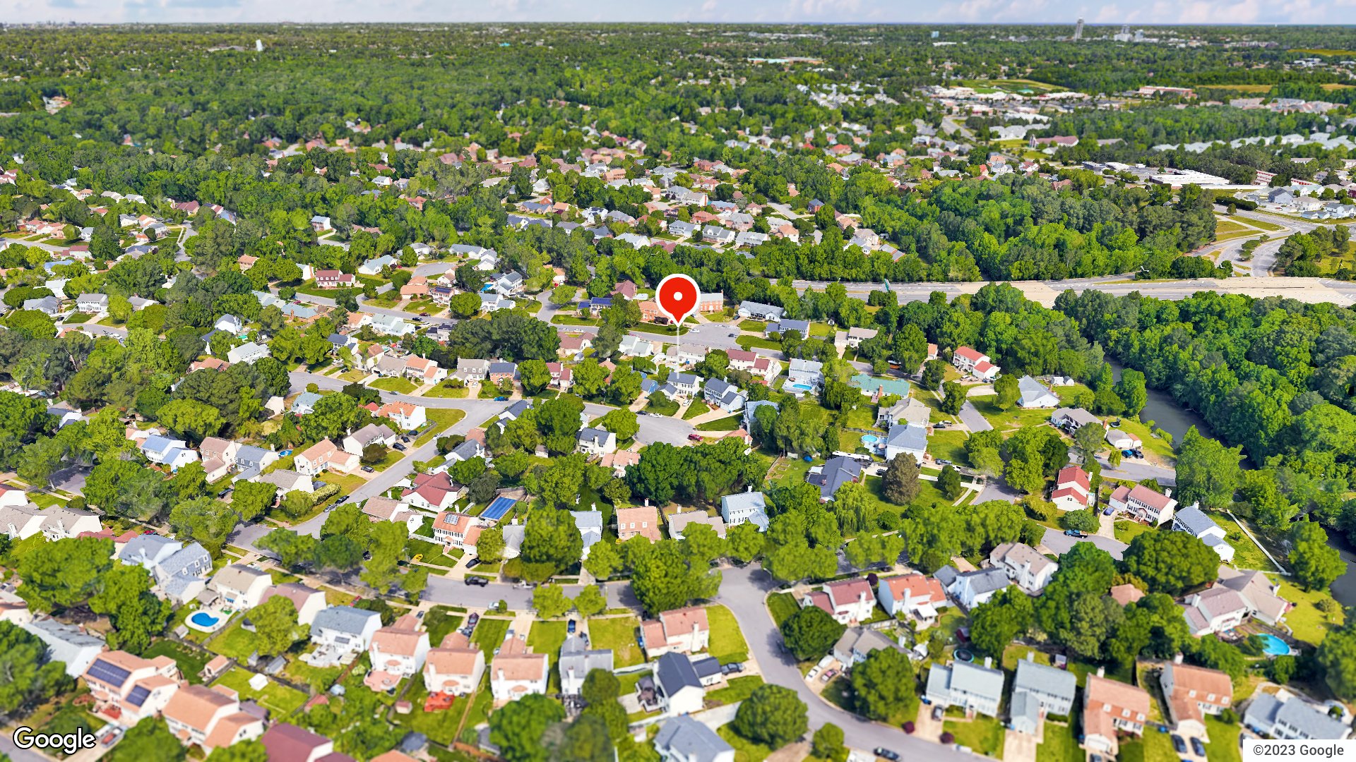 Aerial view