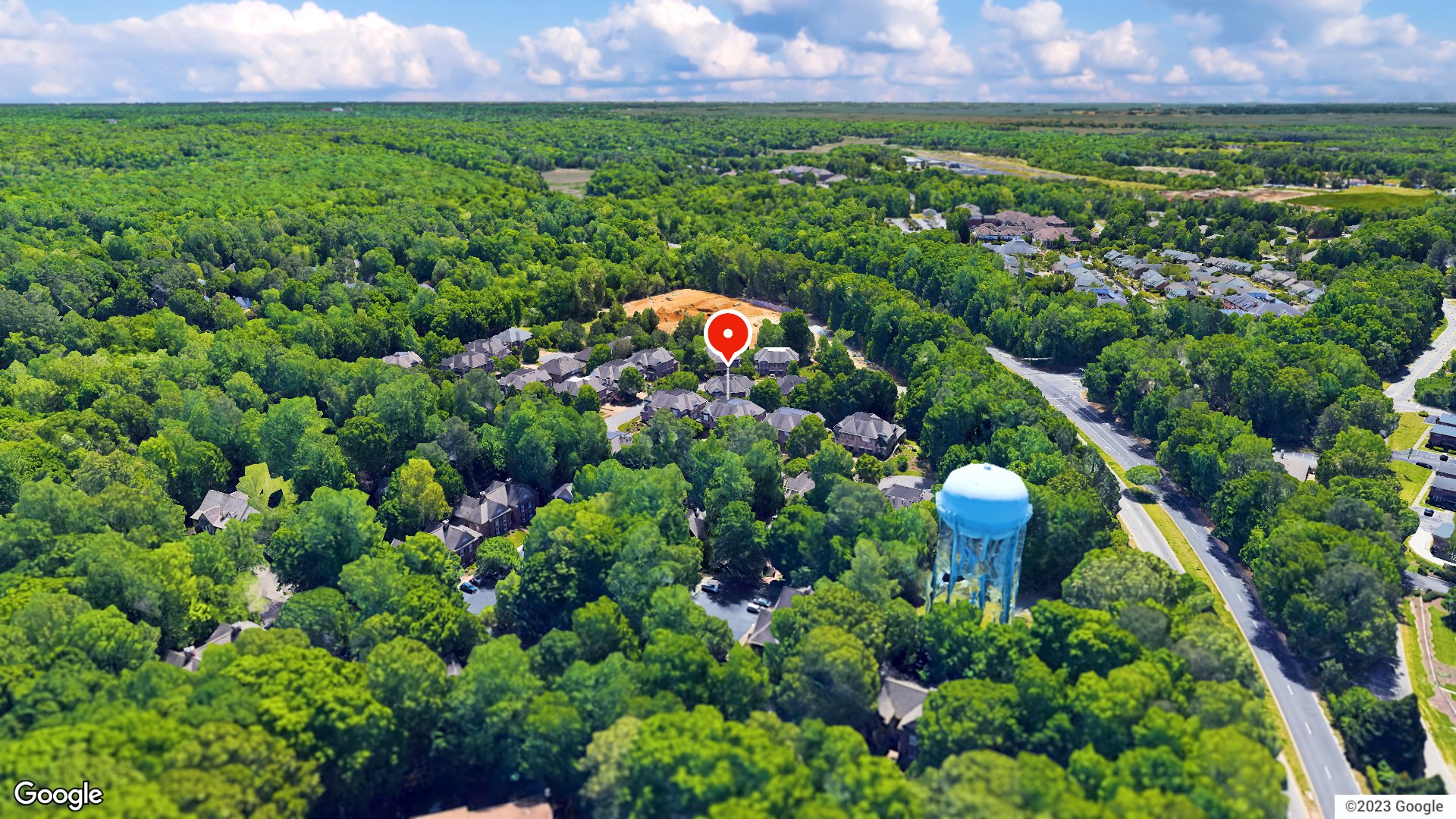 Aerial view