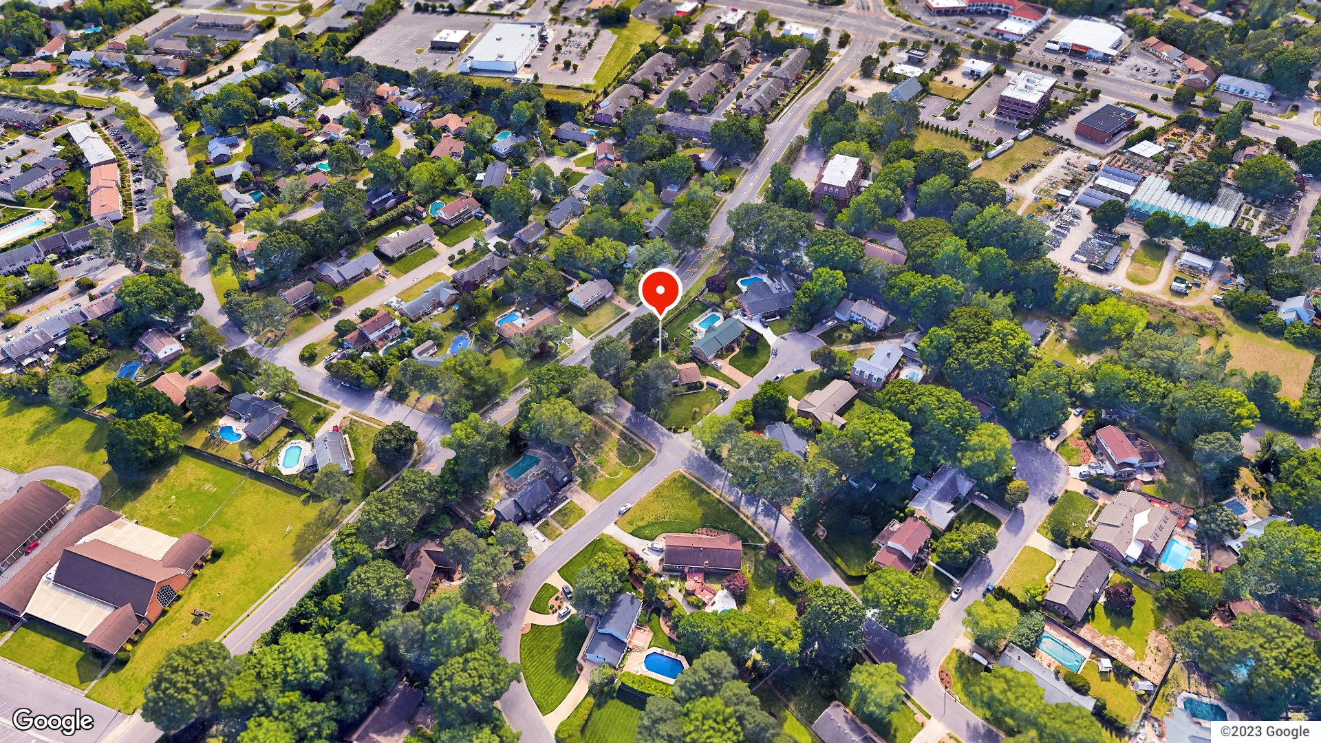 Aerial view