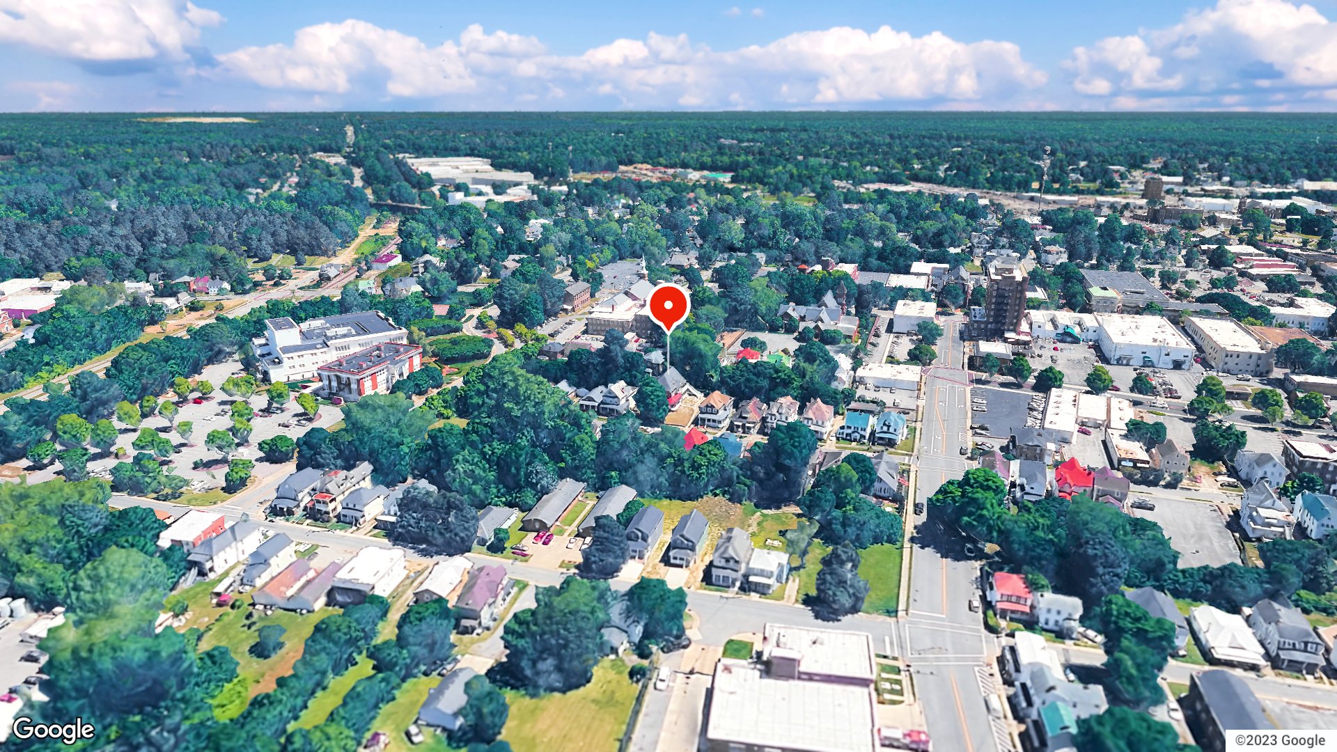 Aerial view
