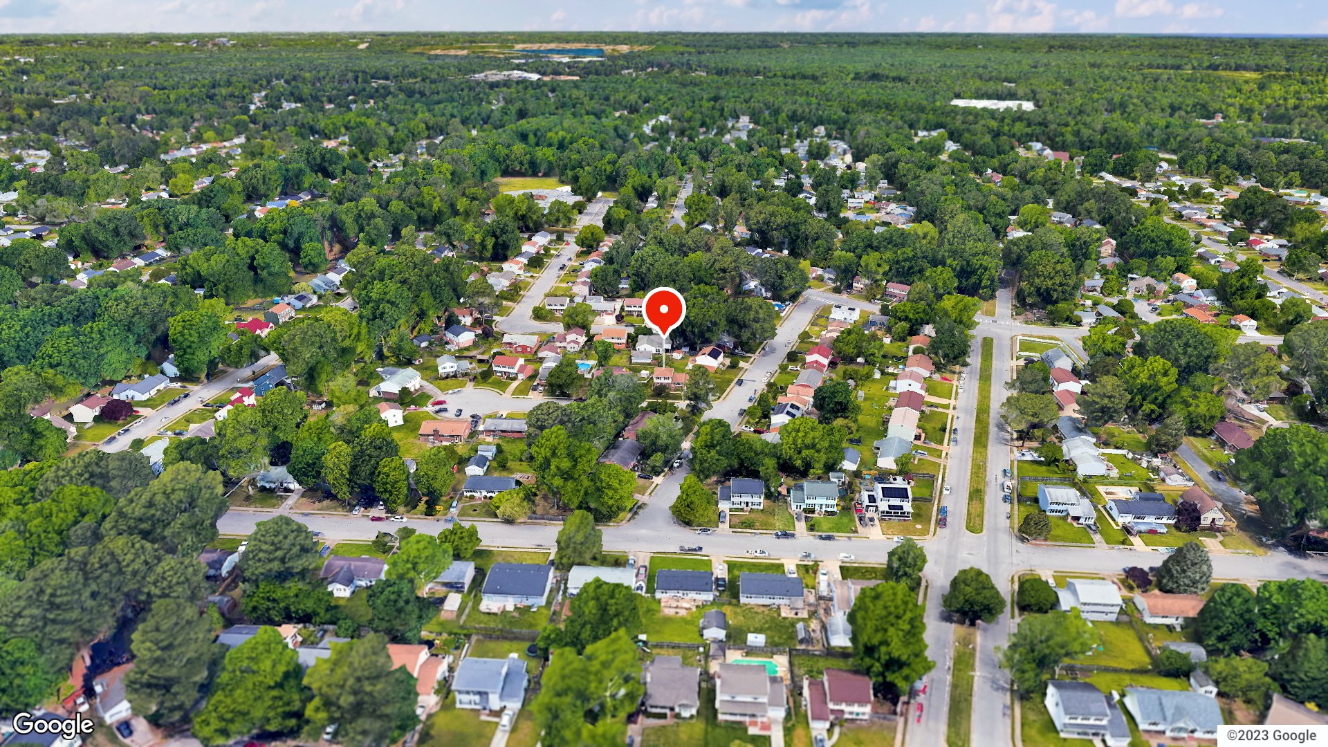Aerial view