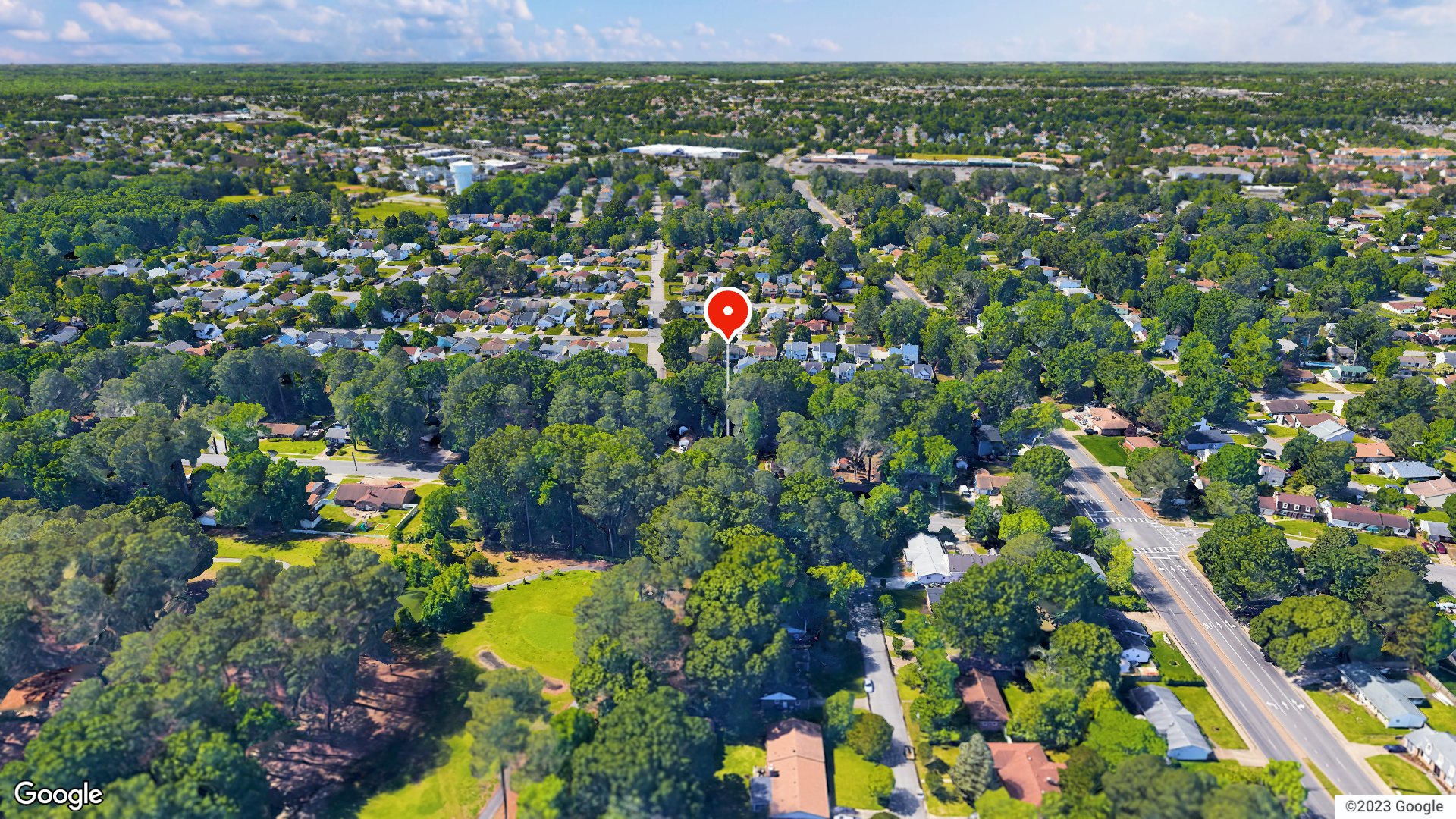 Aerial view