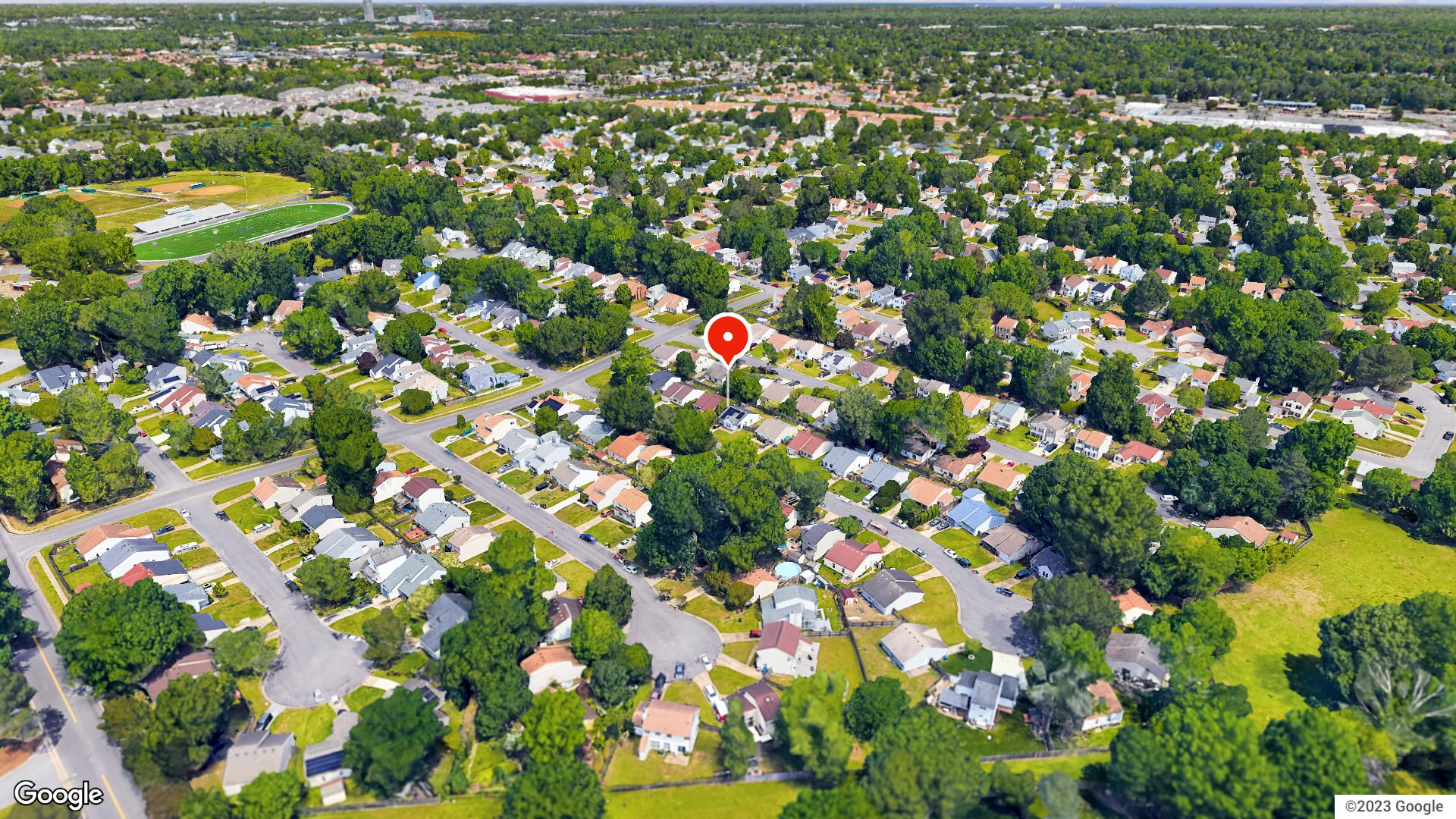 Aerial view