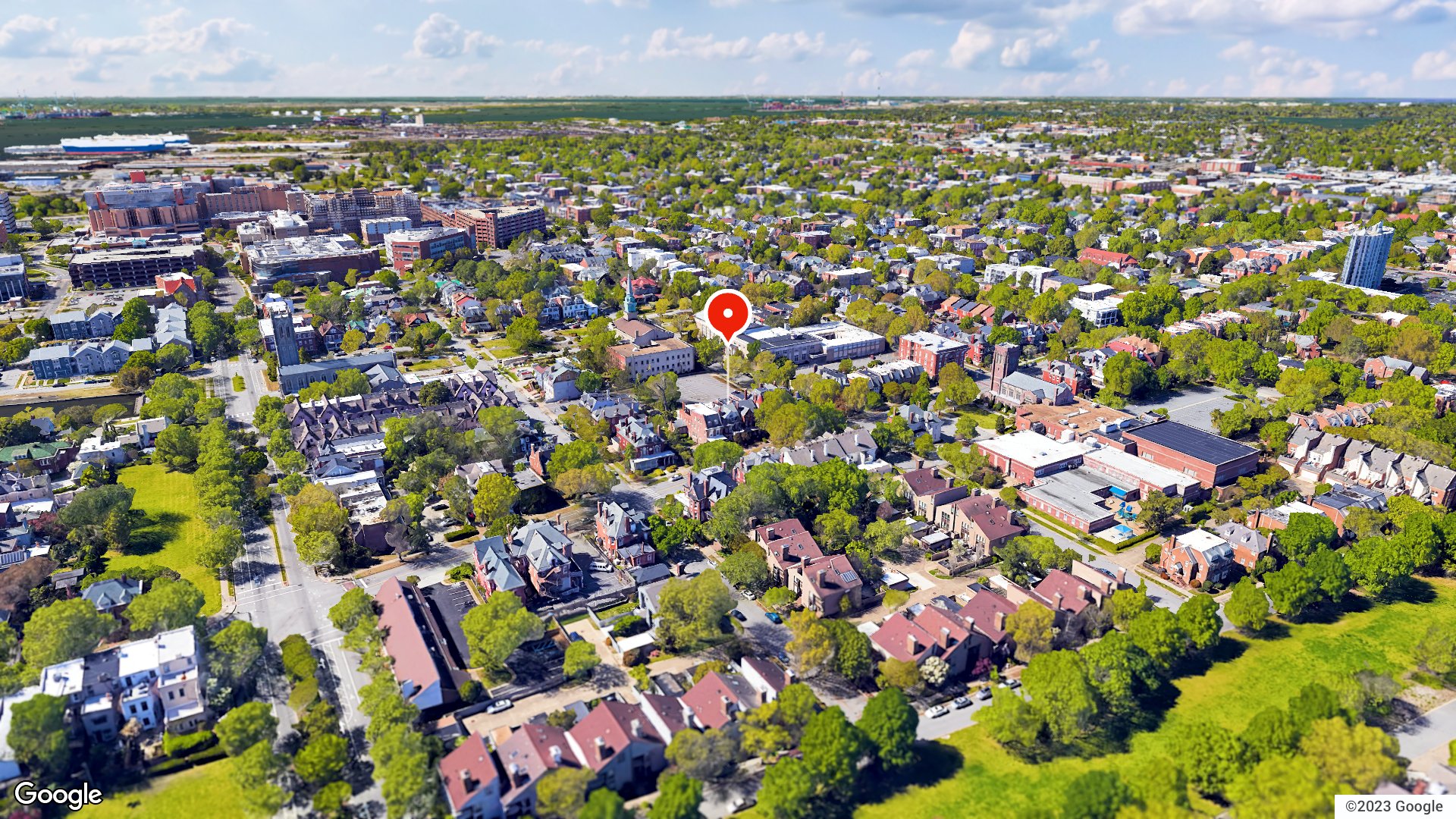 Aerial view