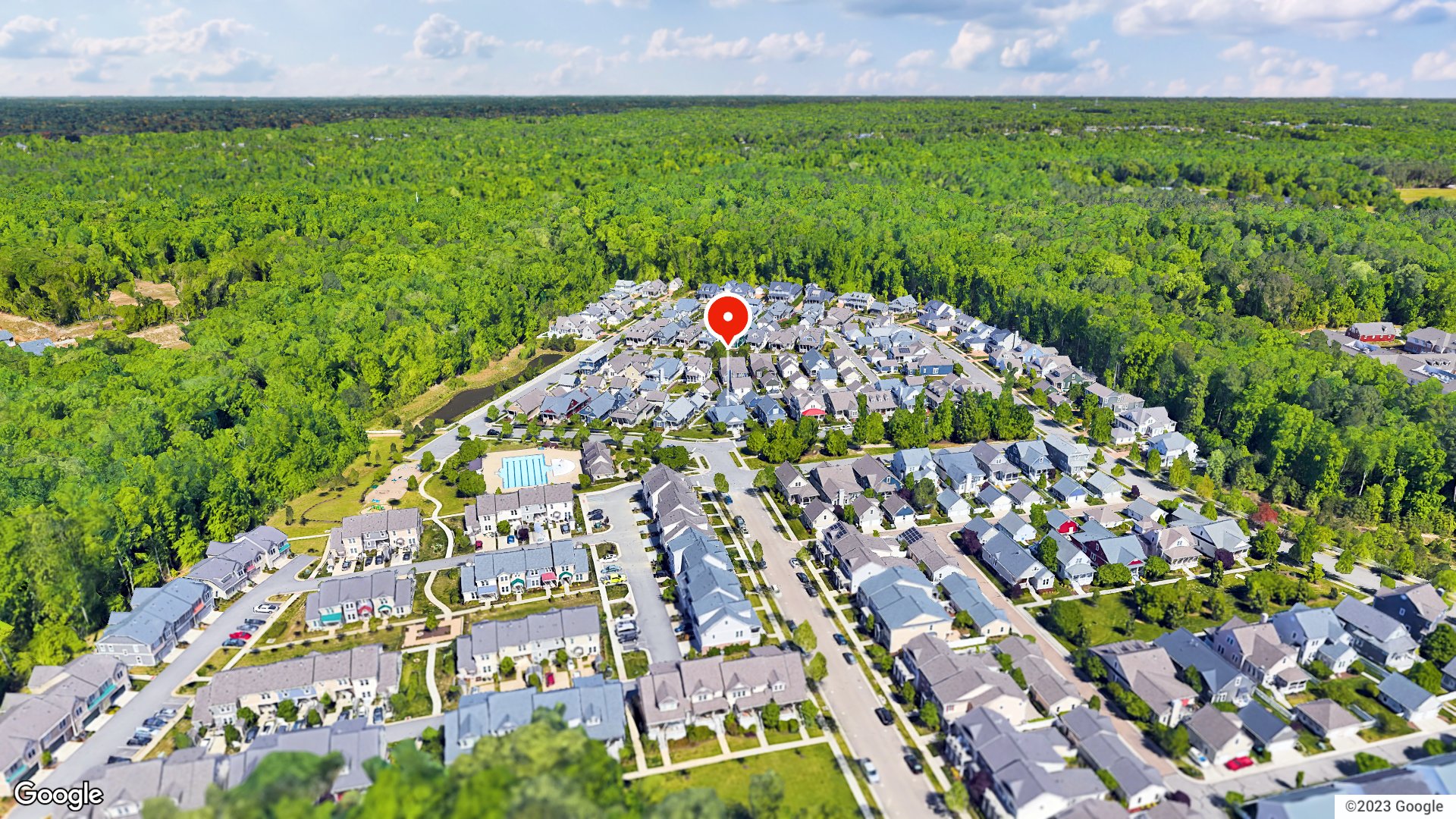 Aerial view