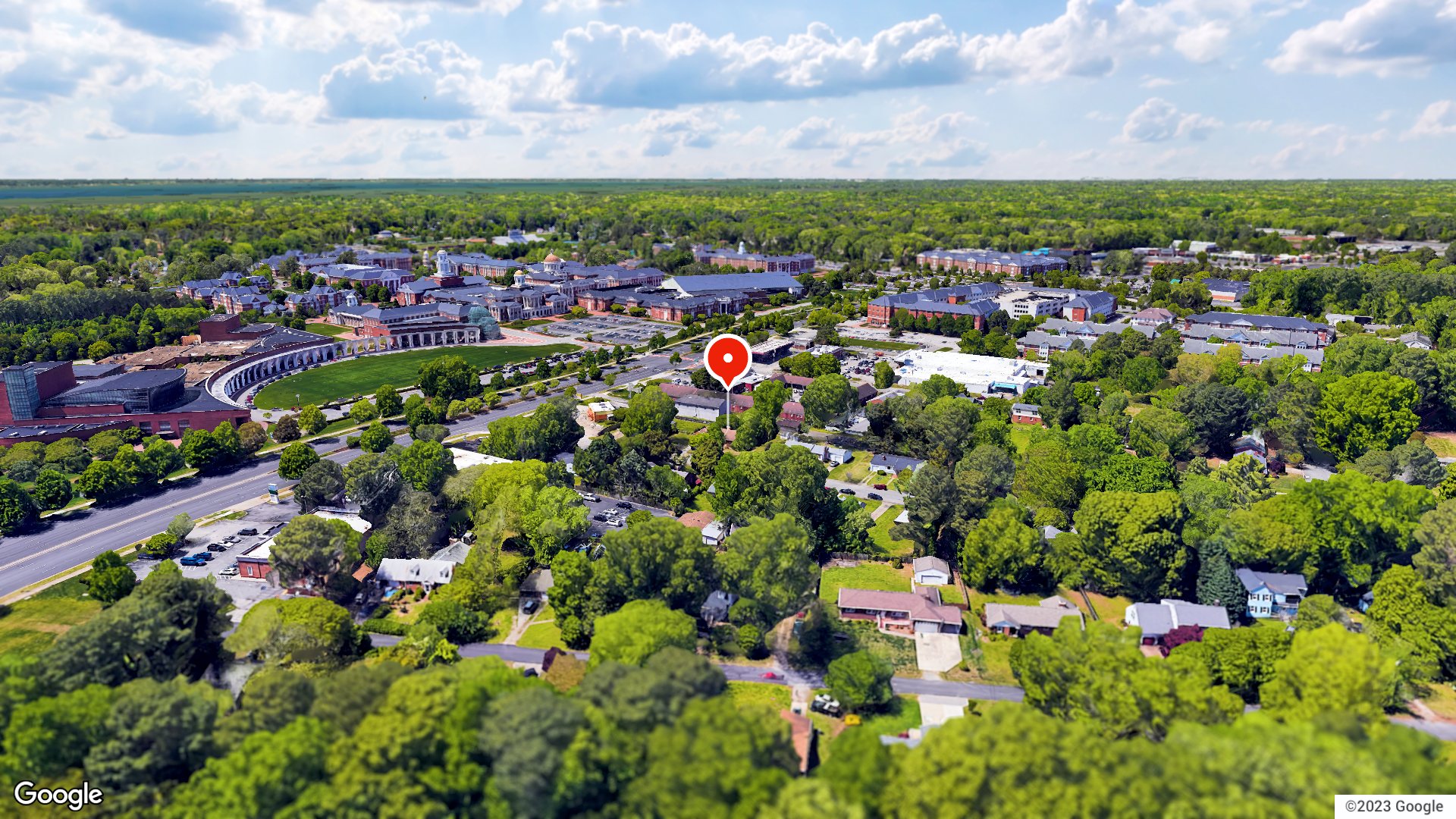 Aerial view