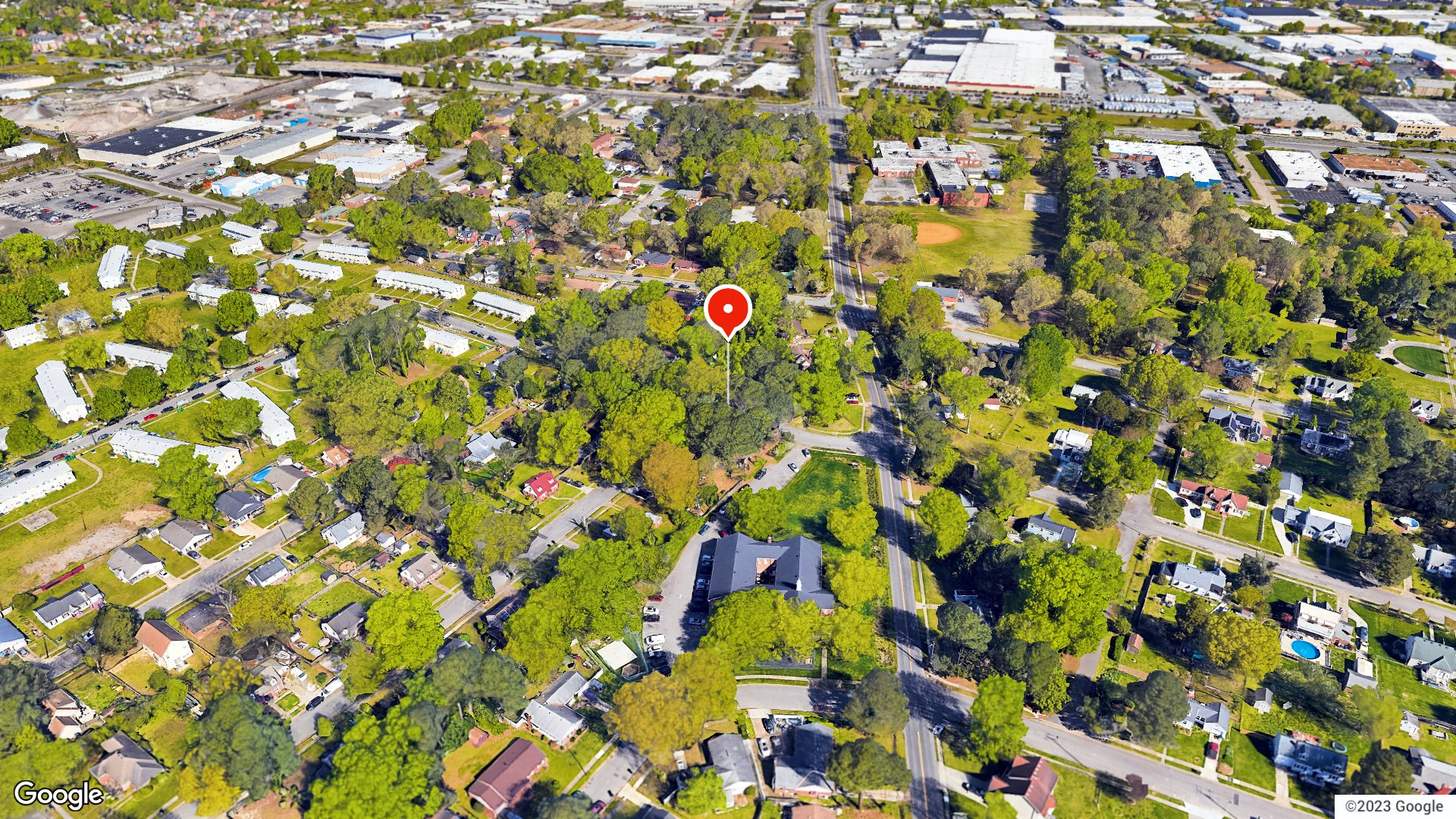 Aerial view