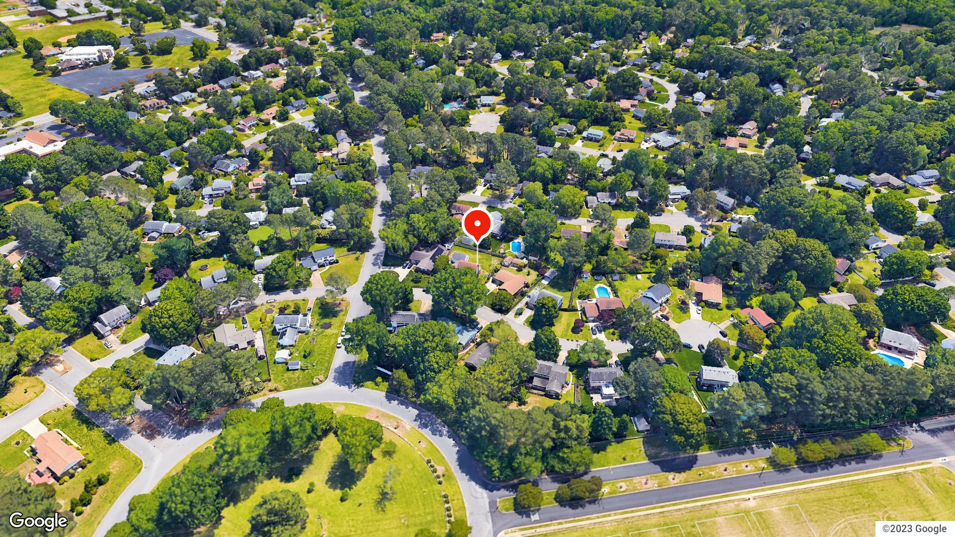 Aerial view