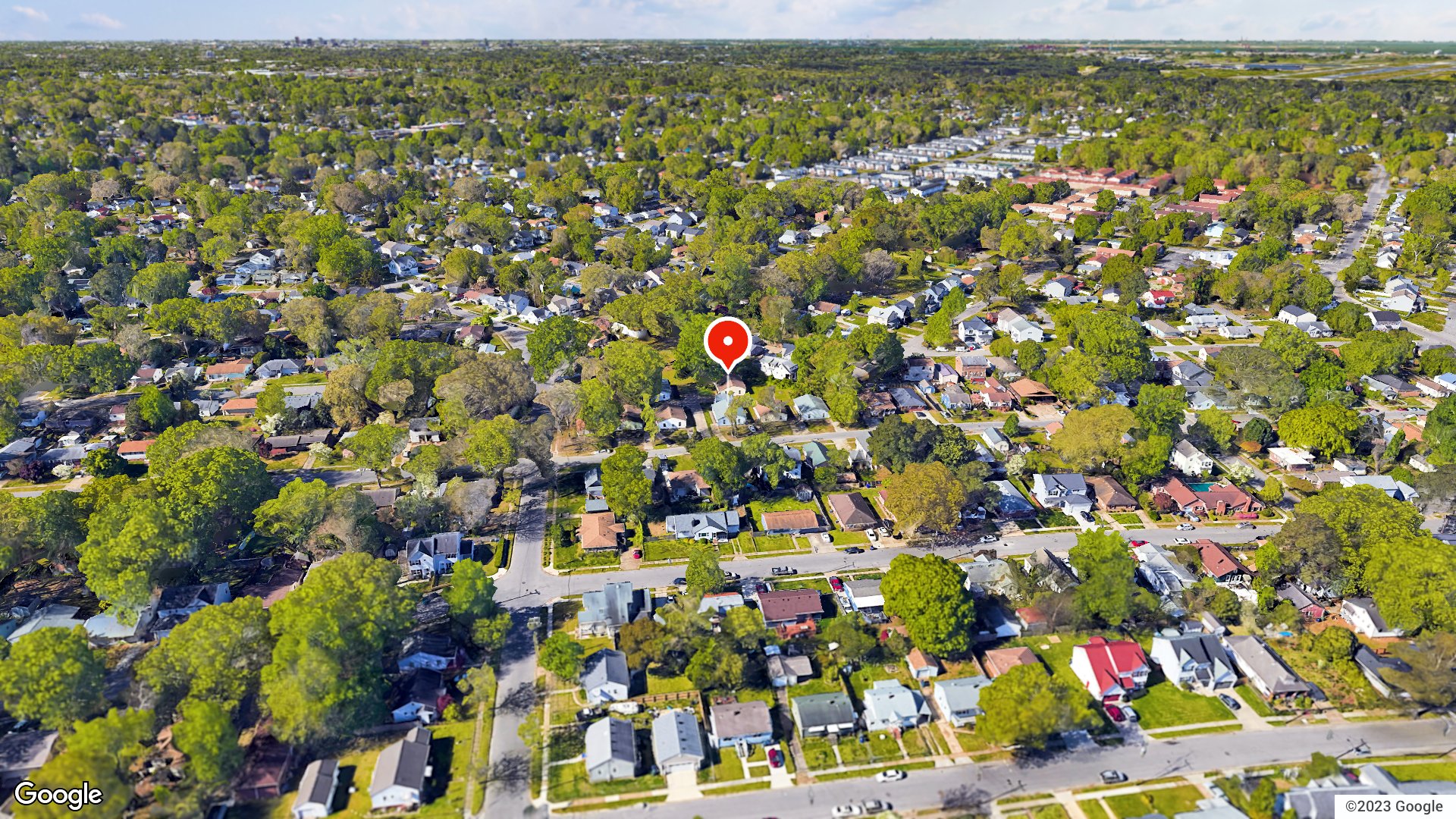 Aerial view