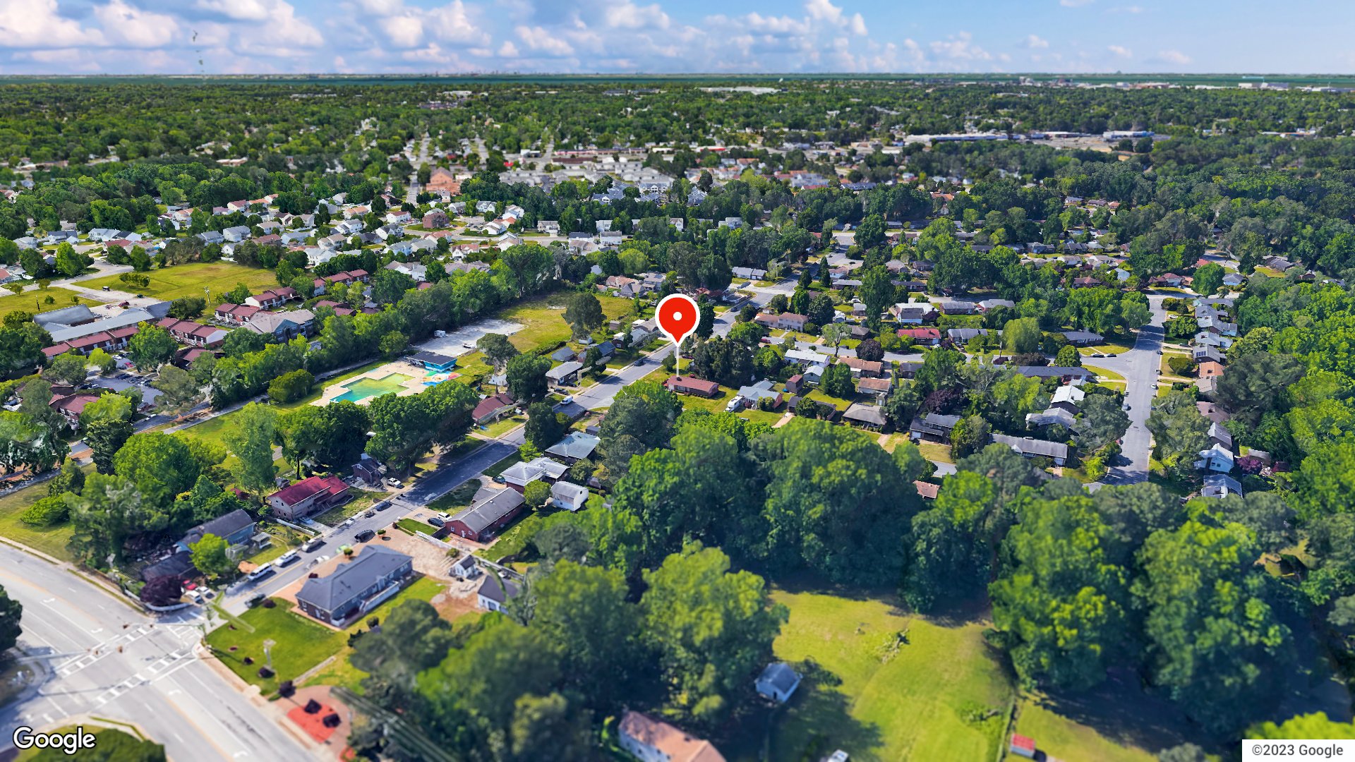 Aerial view