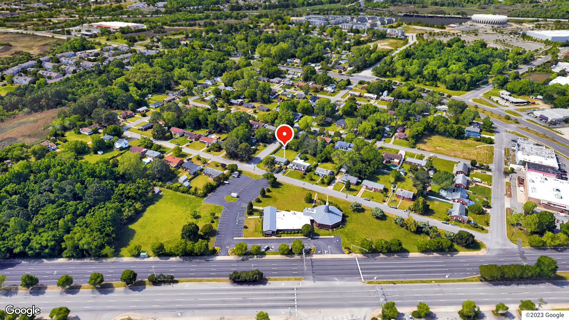 Aerial view