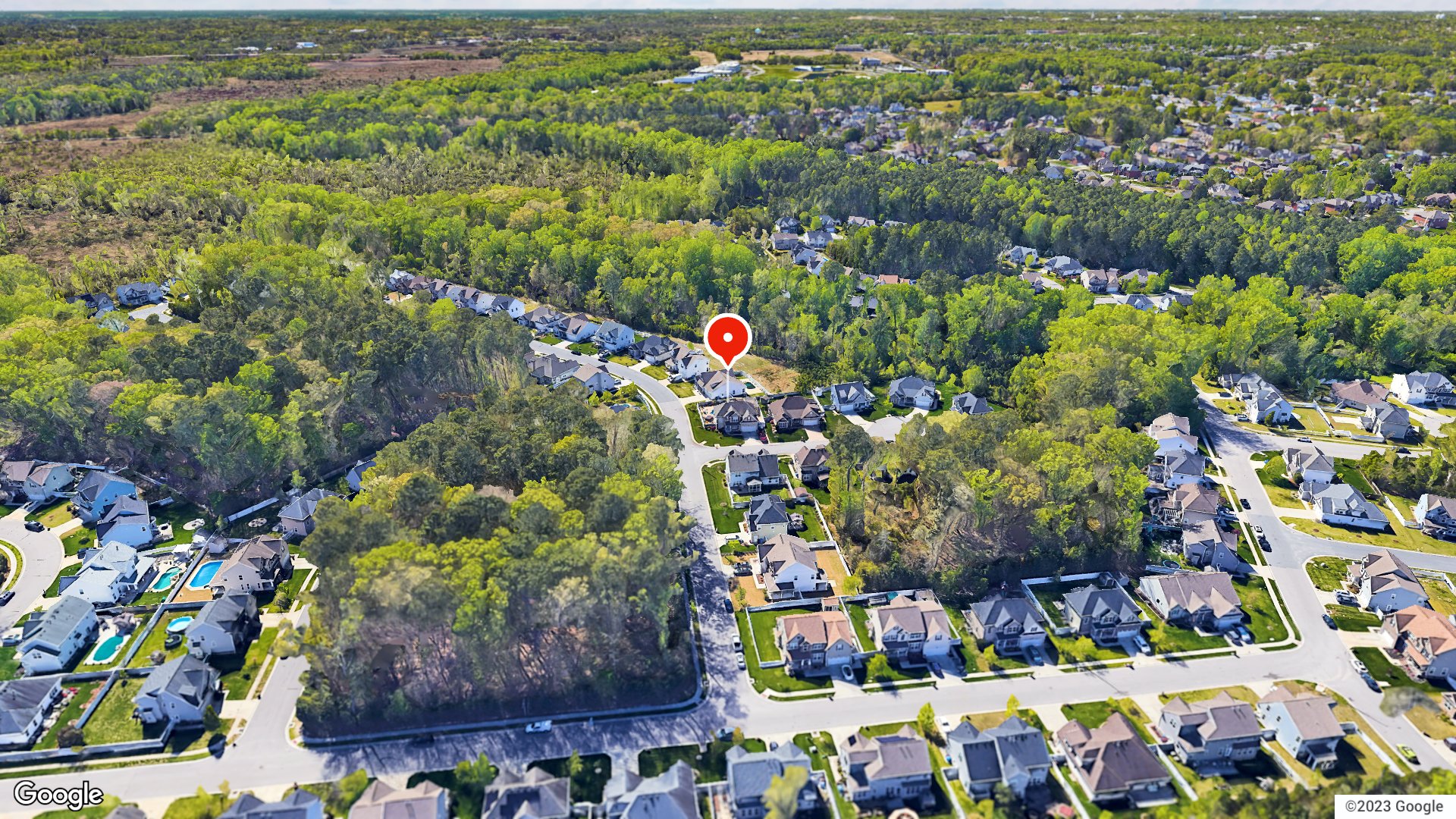 Aerial view