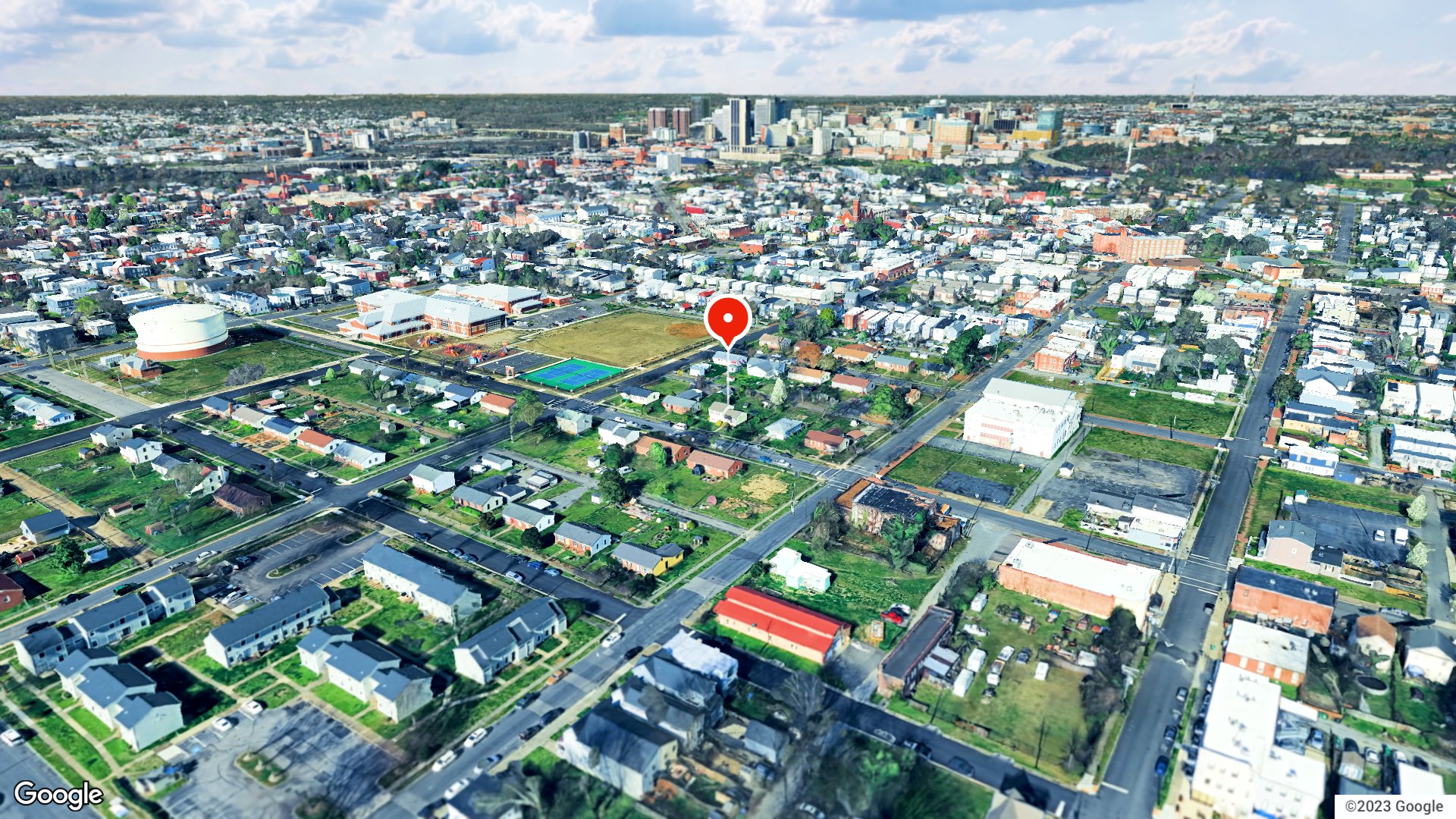 Aerial view