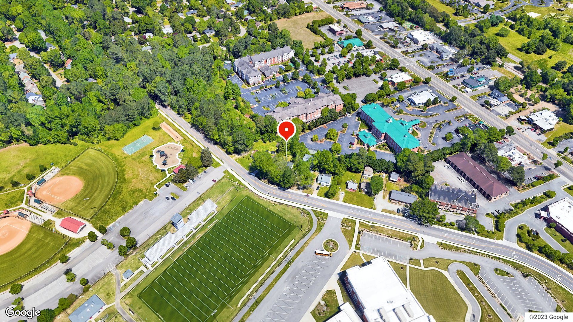Aerial view