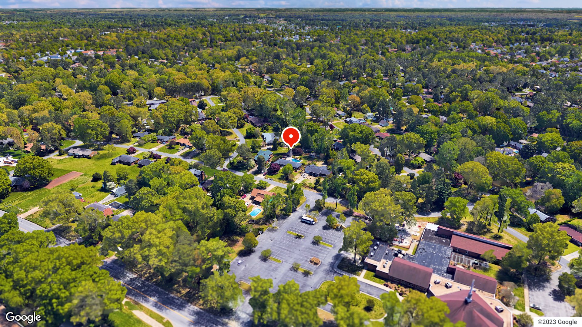 Aerial view