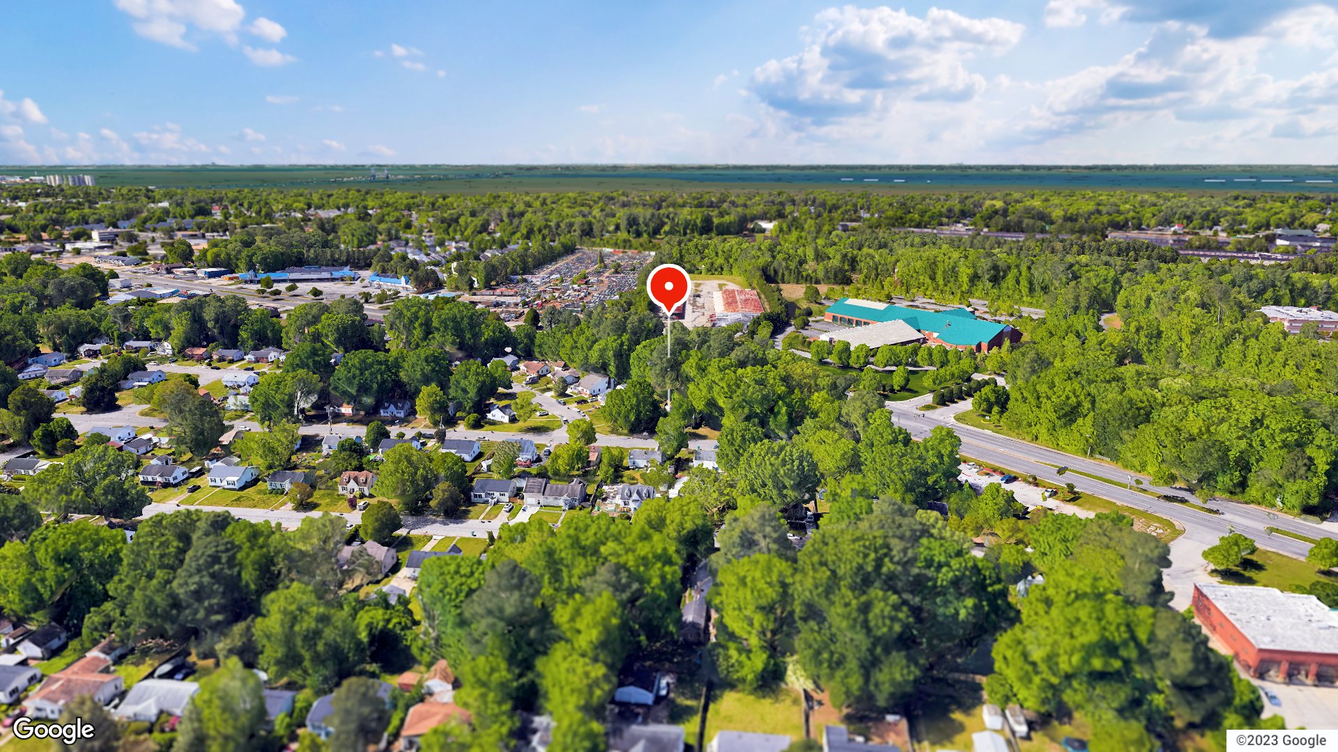 Aerial view