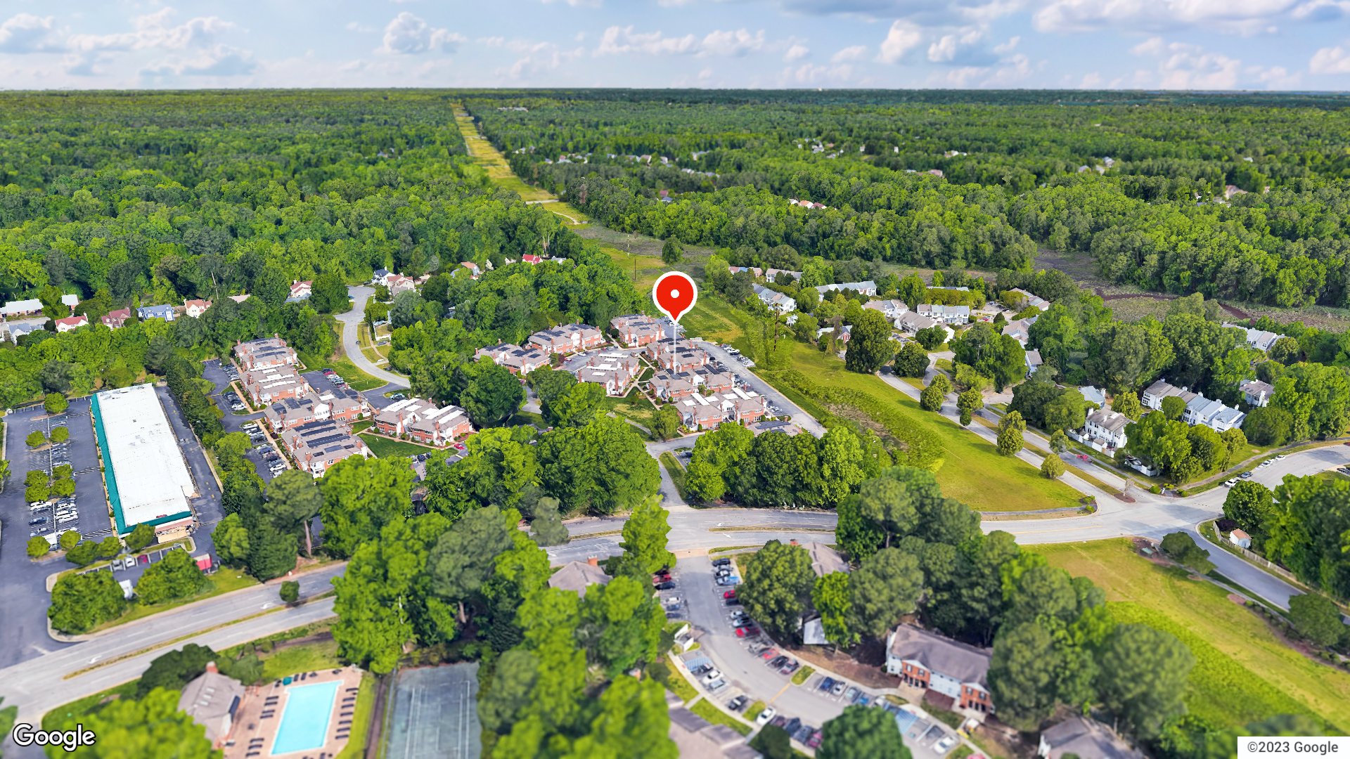 Aerial view