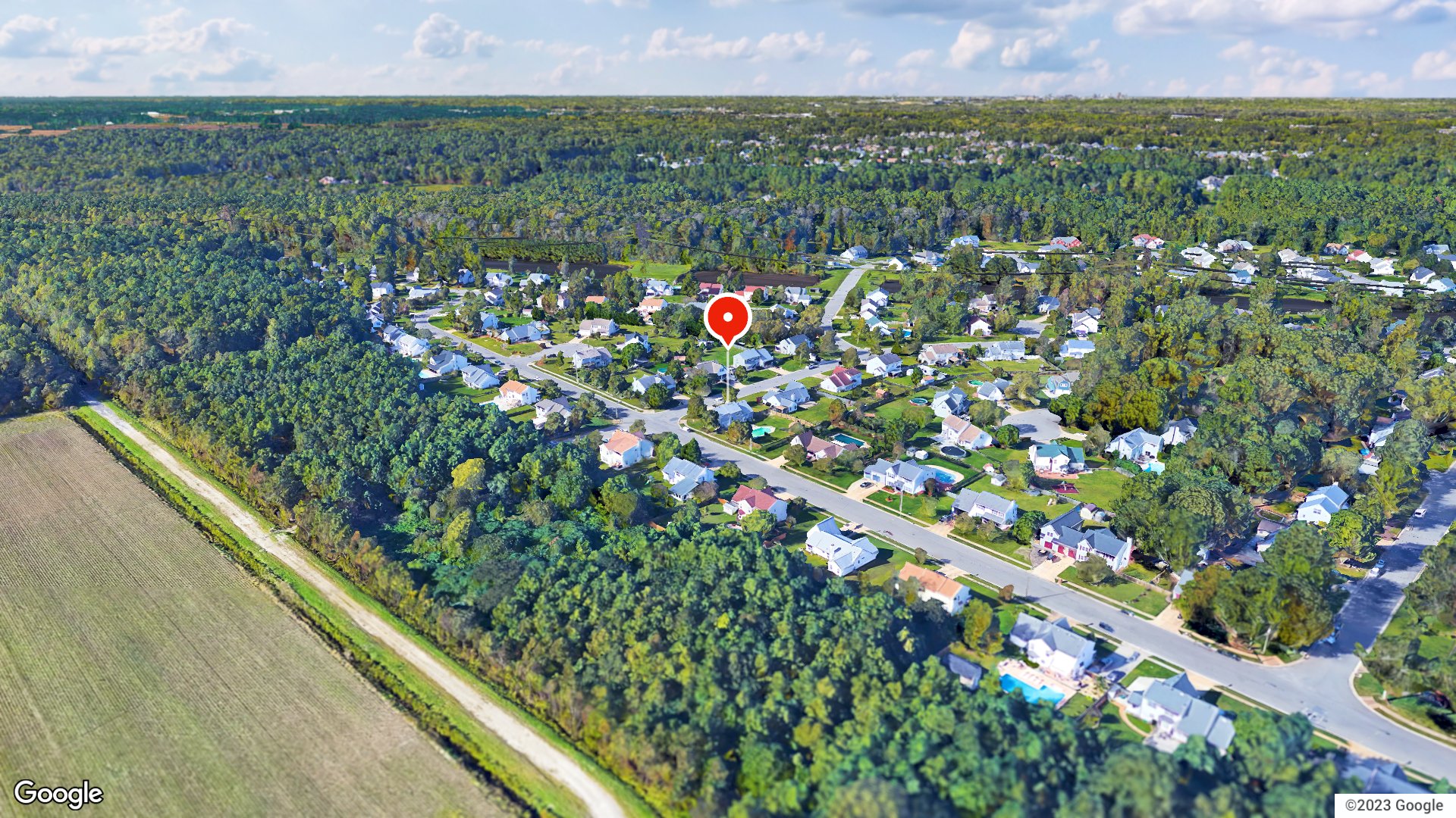 Aerial view