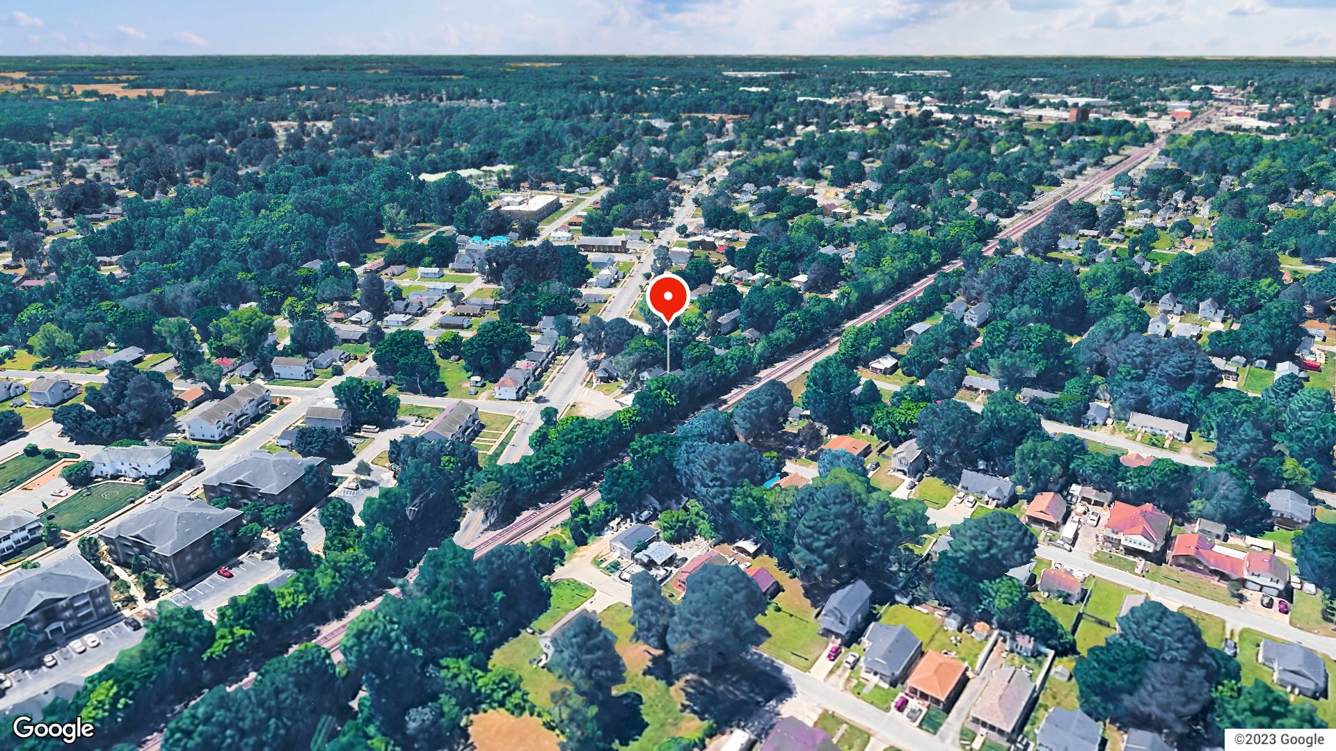 Aerial view