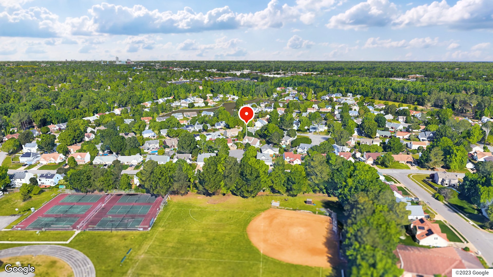 Aerial view