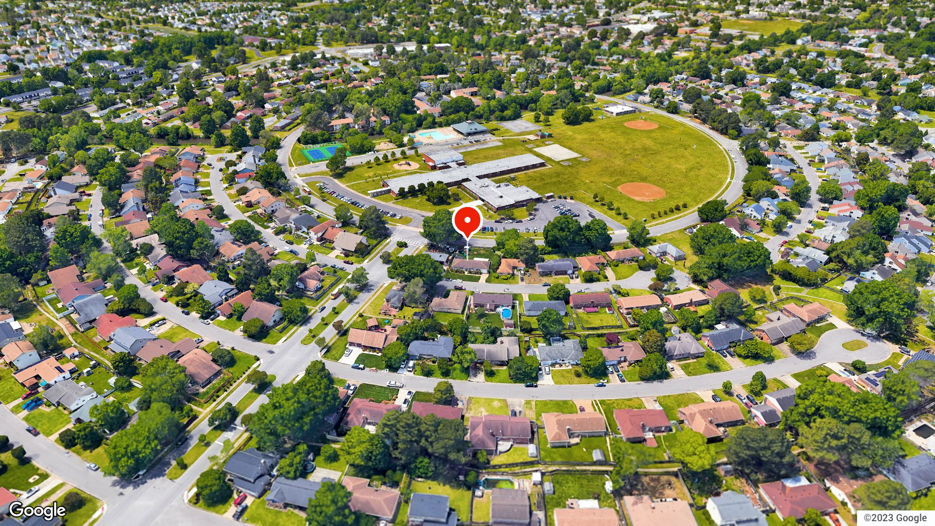 Aerial view