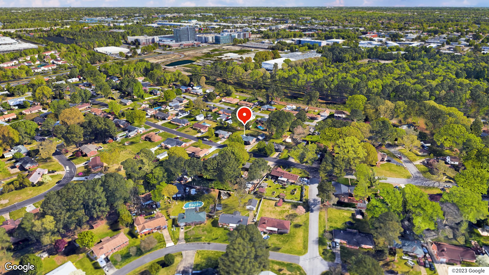 Aerial view
