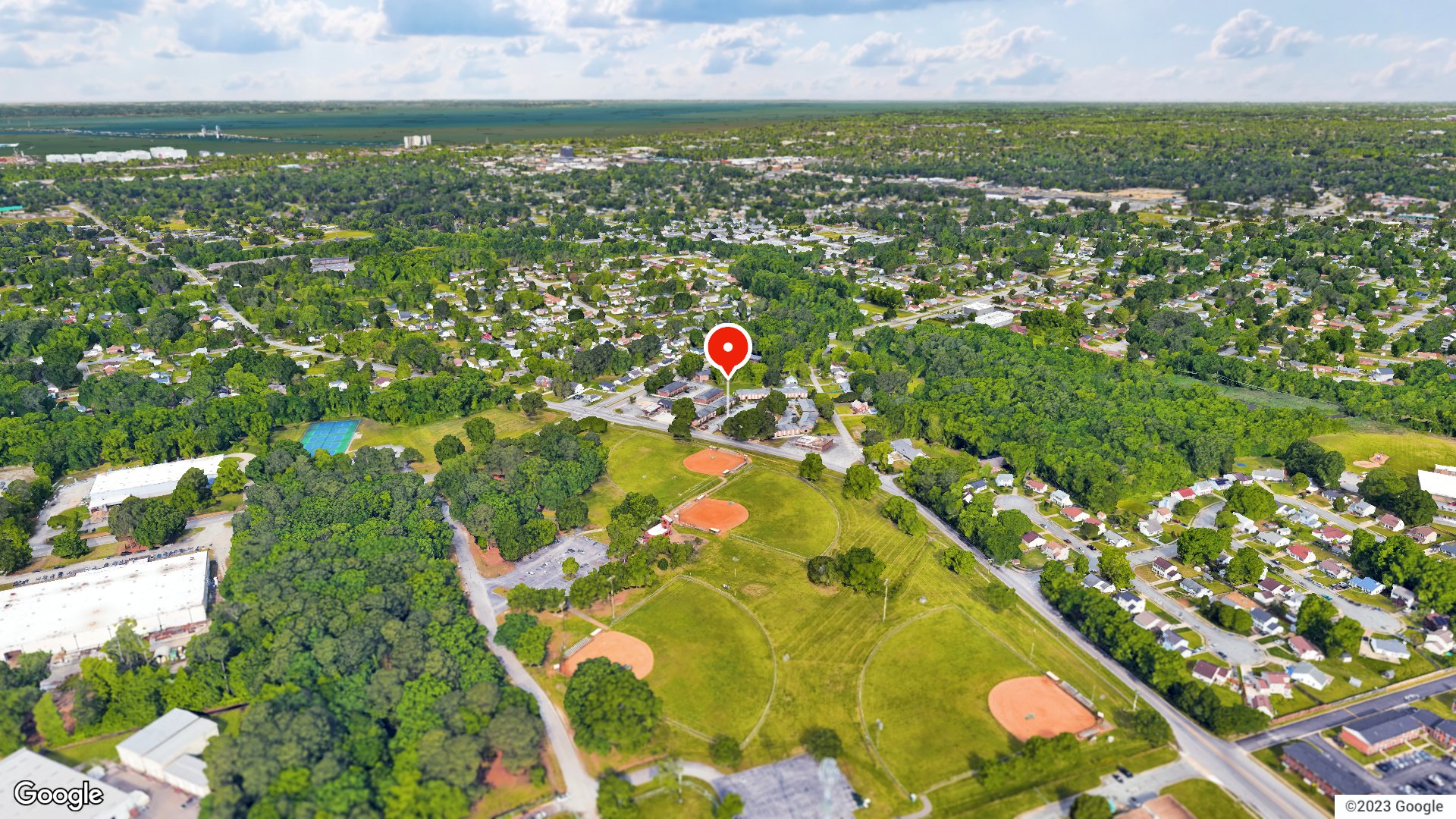 Aerial view