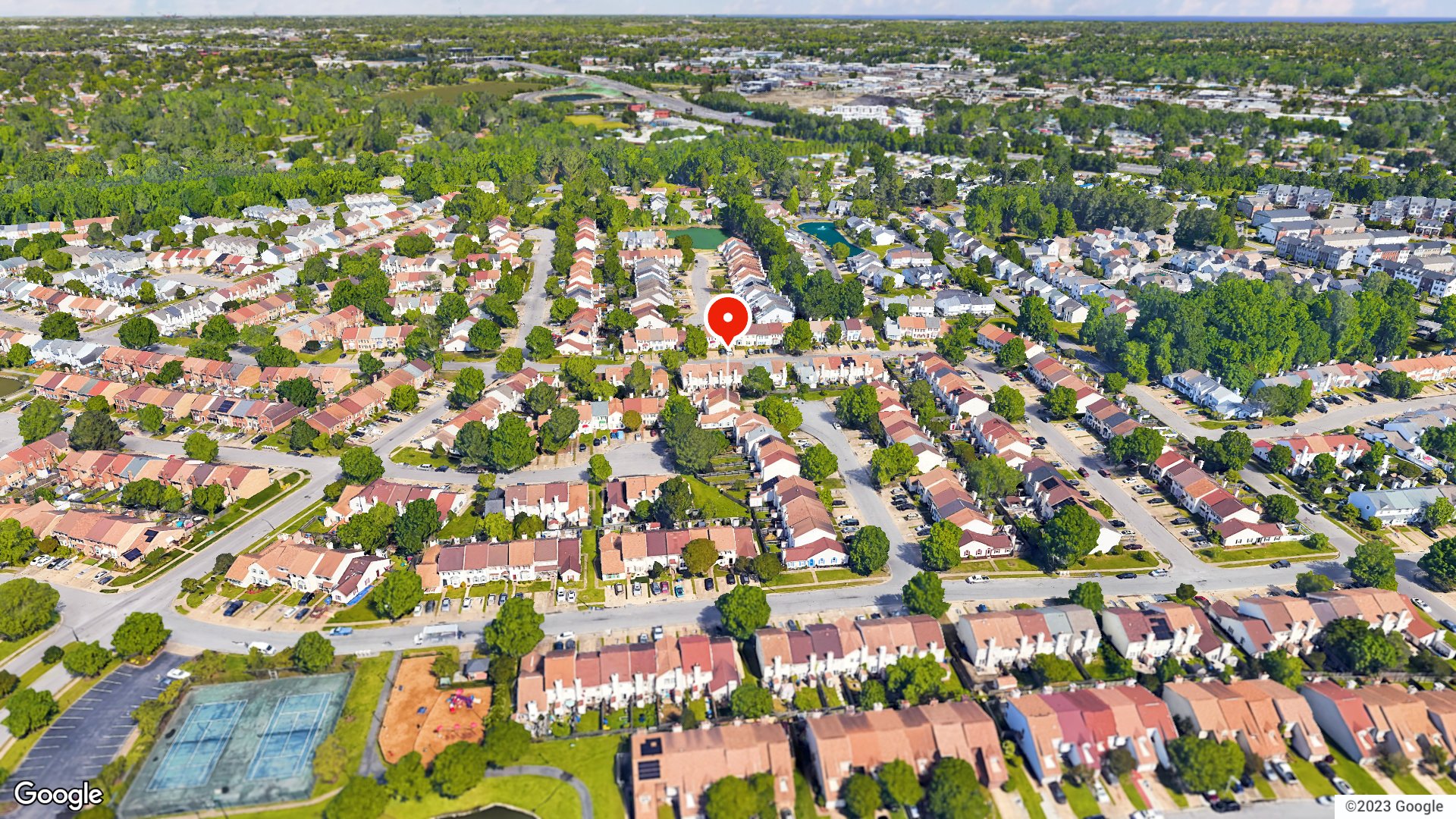 Aerial view