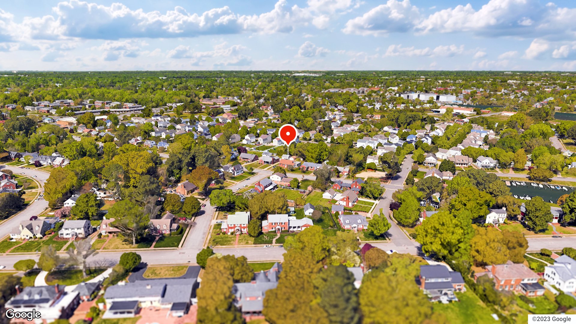 Aerial view