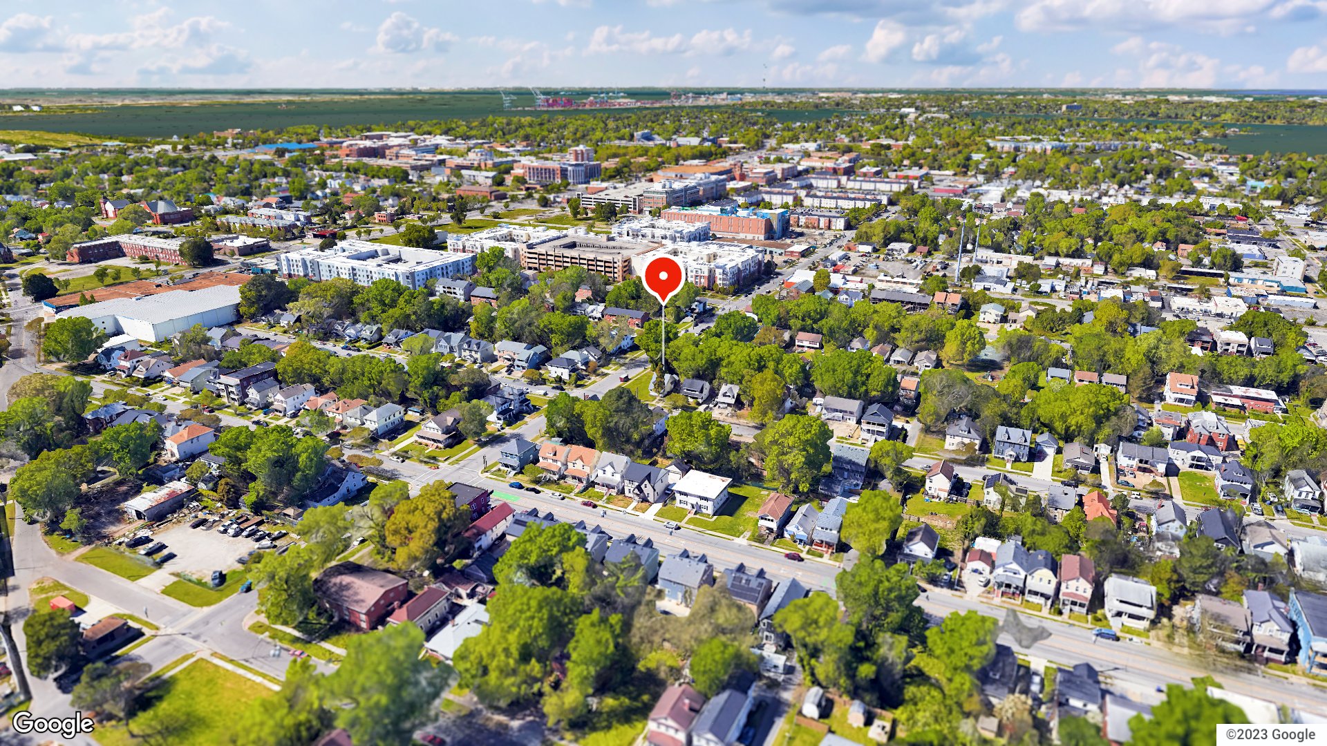 Aerial view
