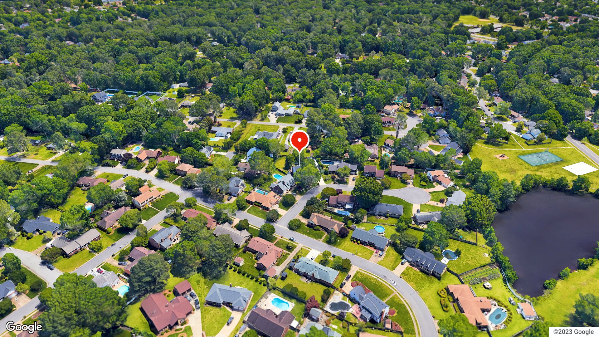 Aerial view