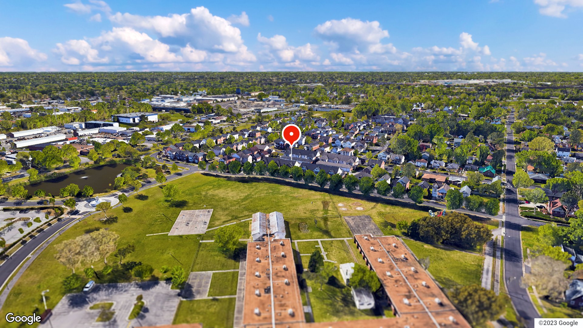 Aerial view