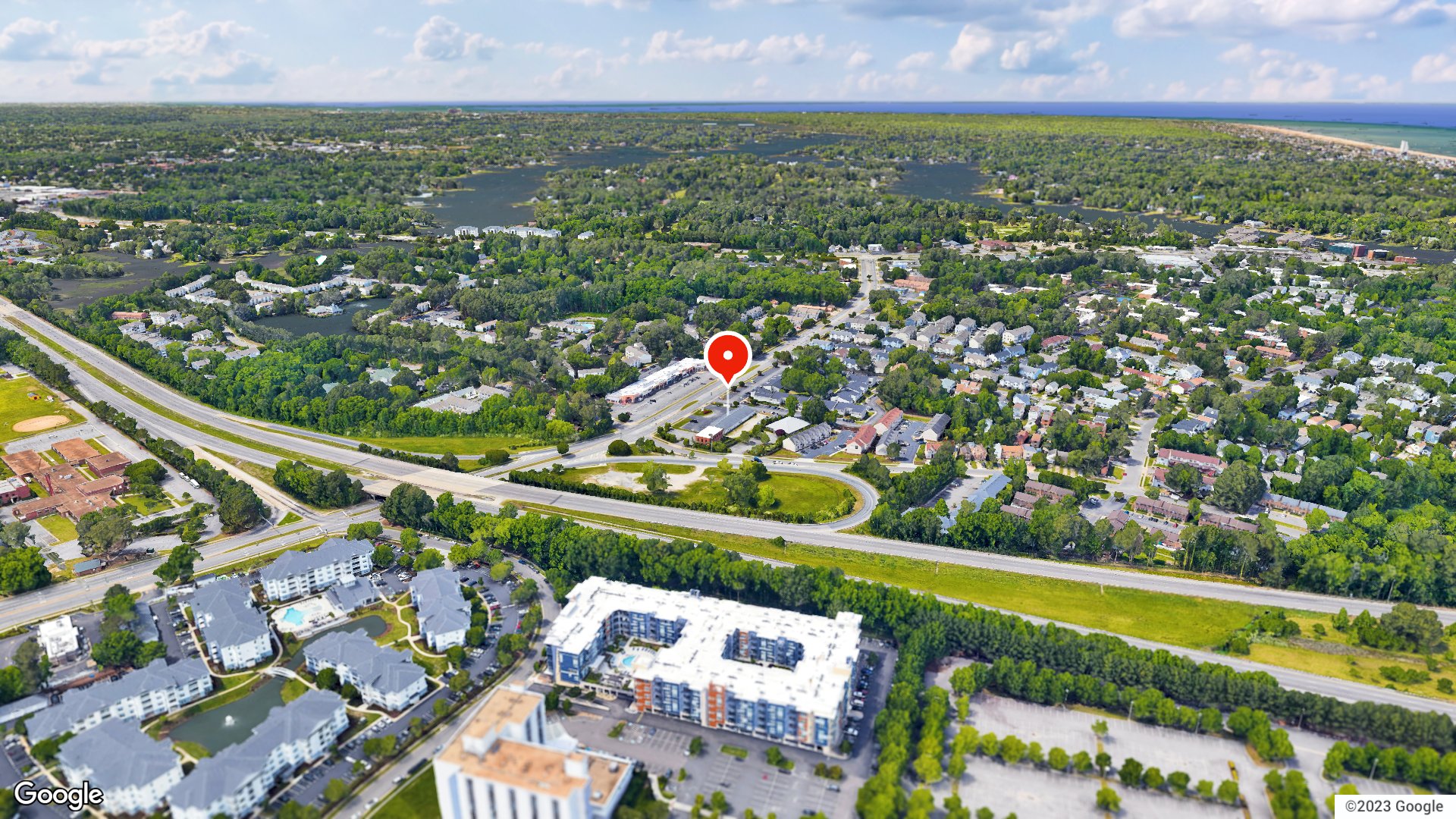 Aerial view