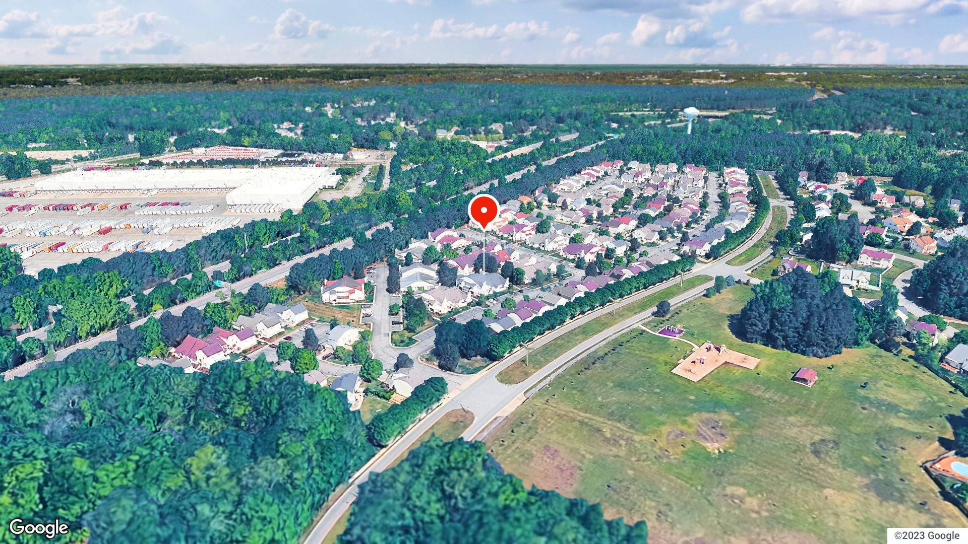 Aerial view