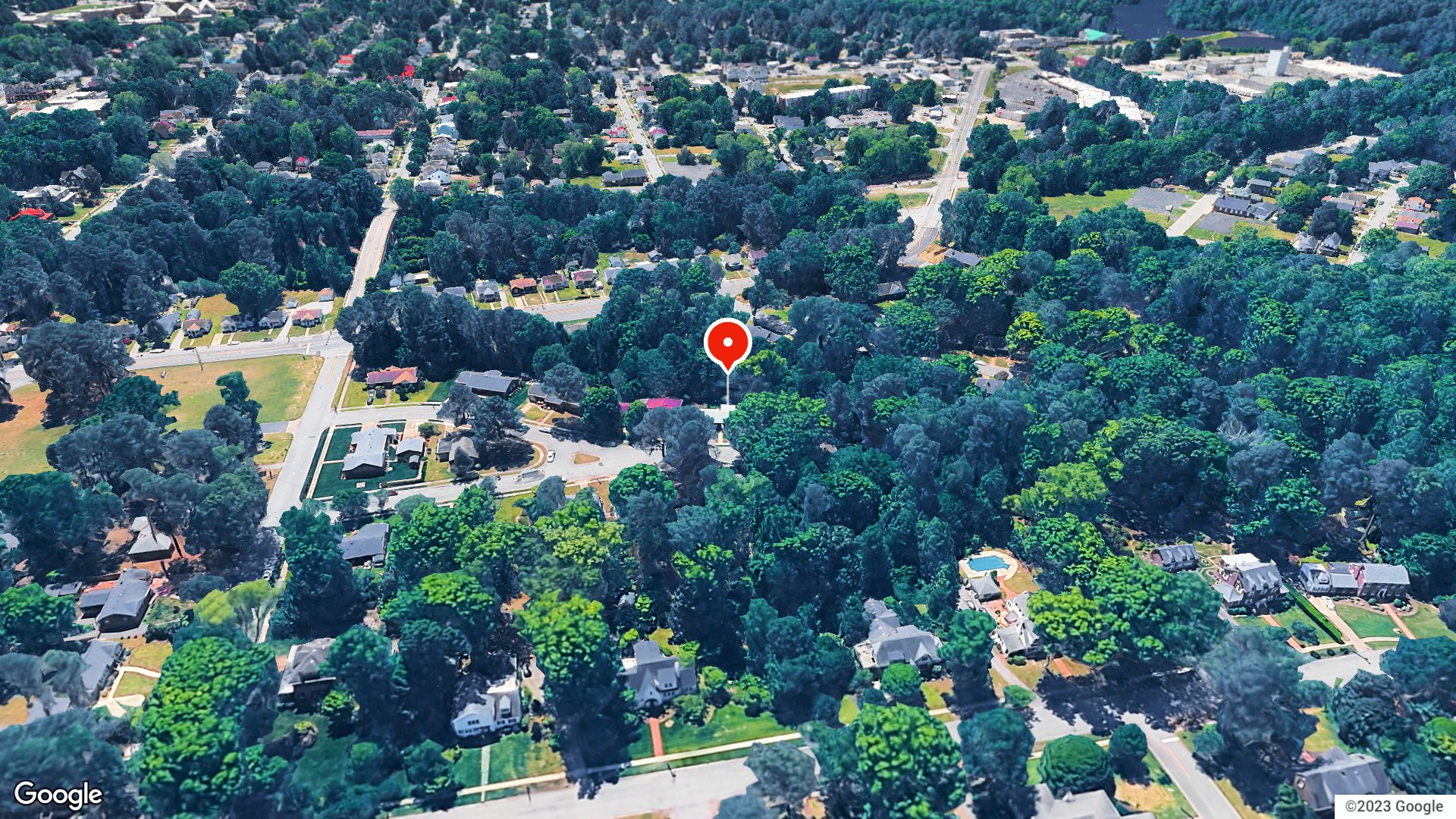 Aerial view