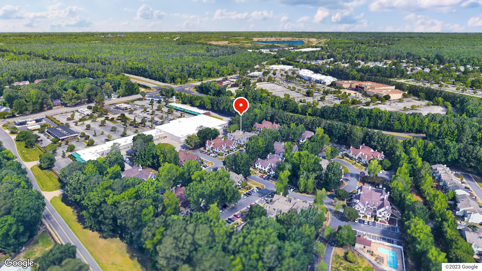 Aerial view