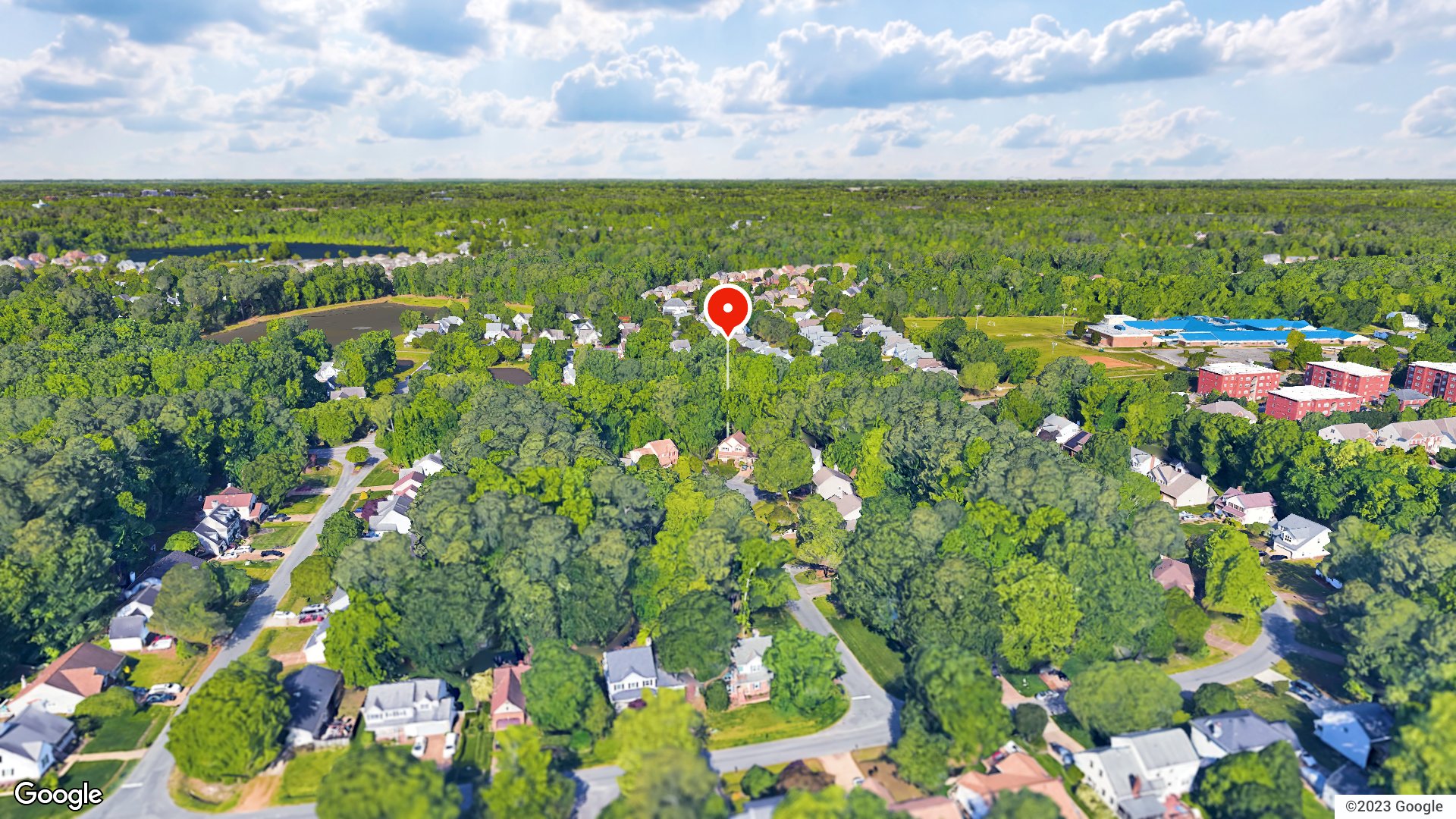 Aerial view