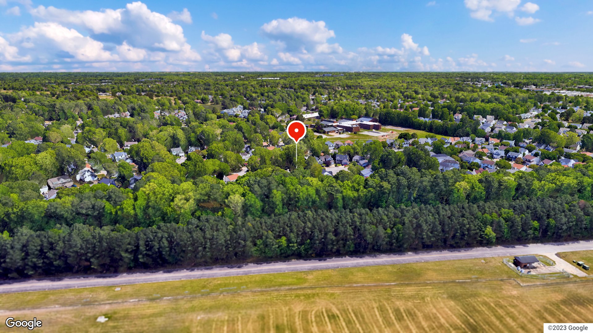 Aerial view
