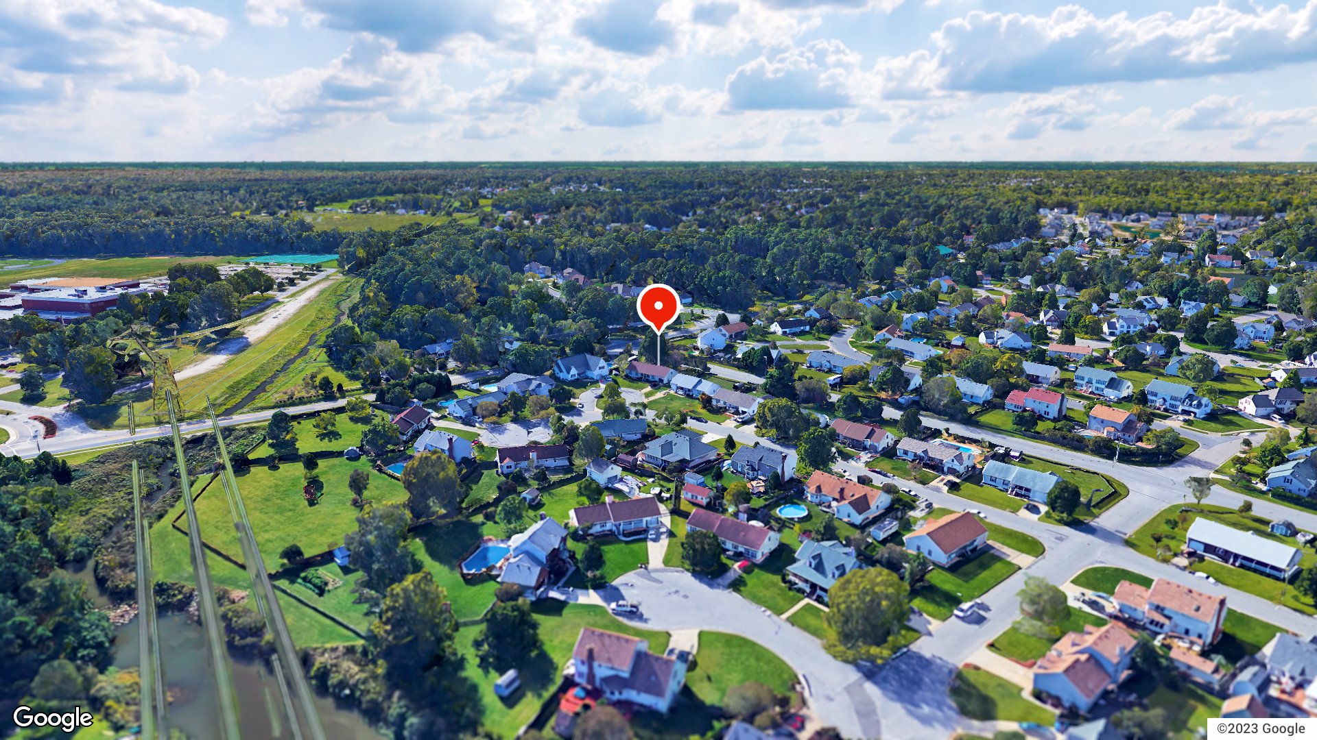 Aerial view