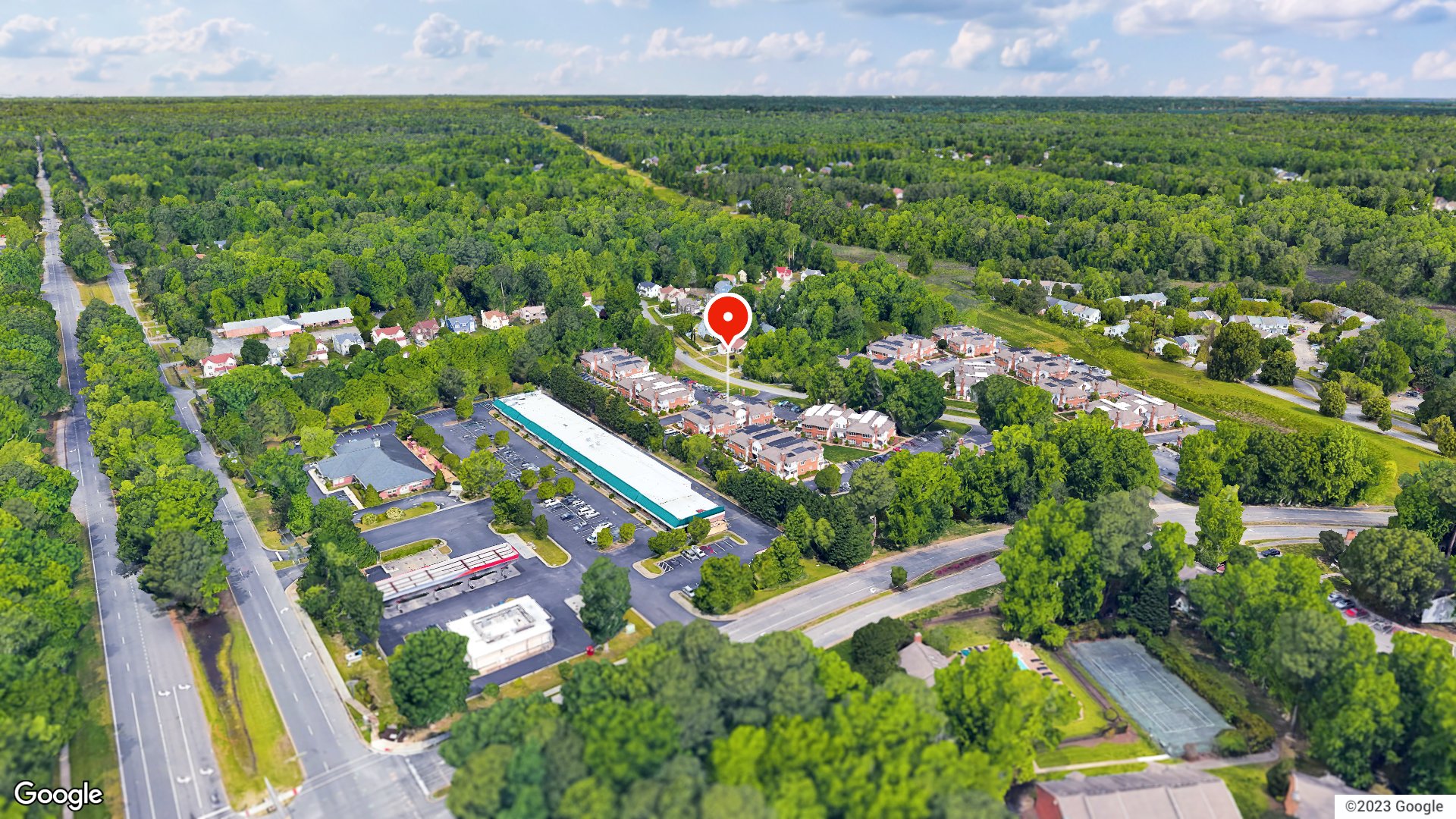 Aerial view
