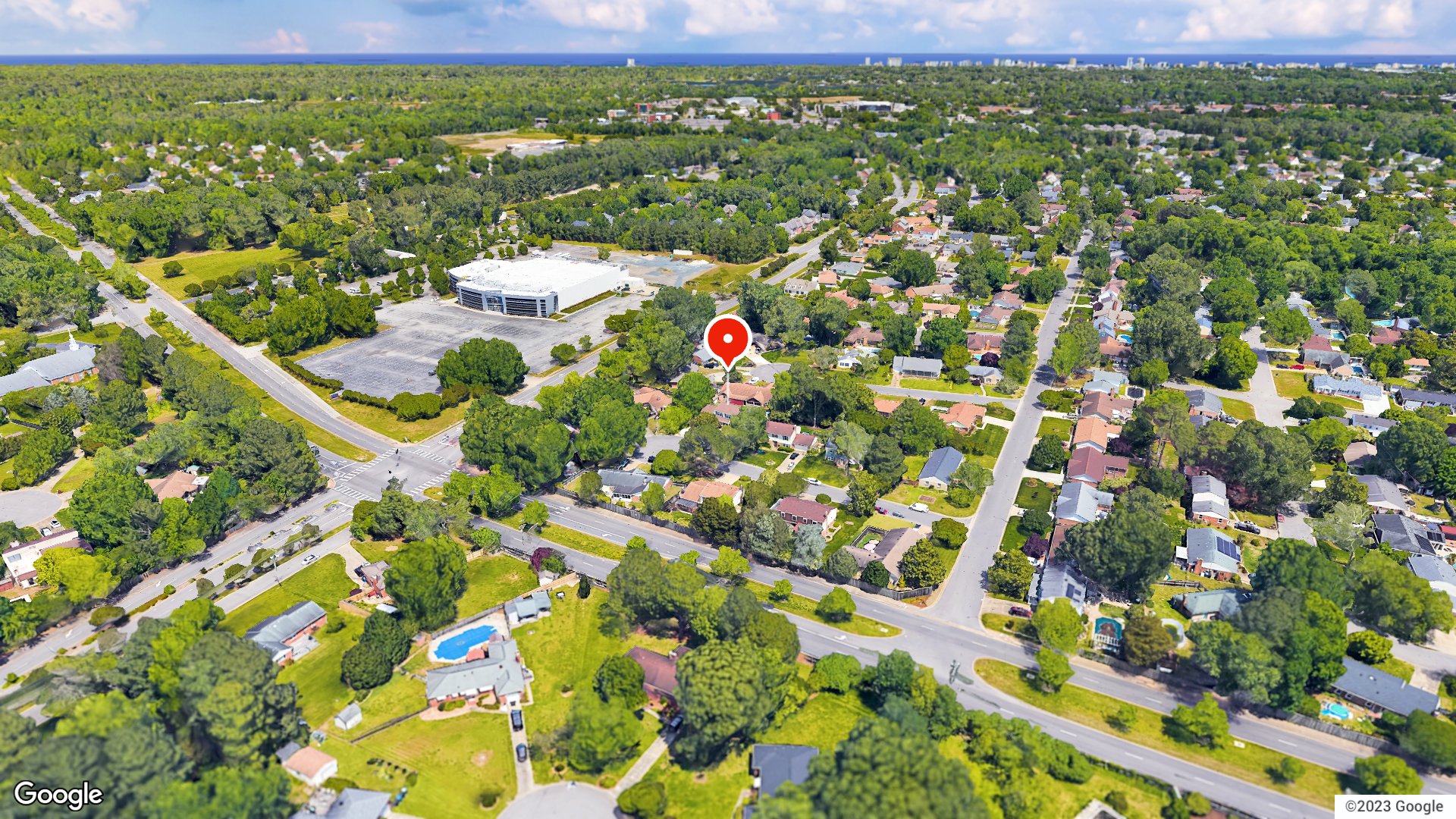 Aerial view