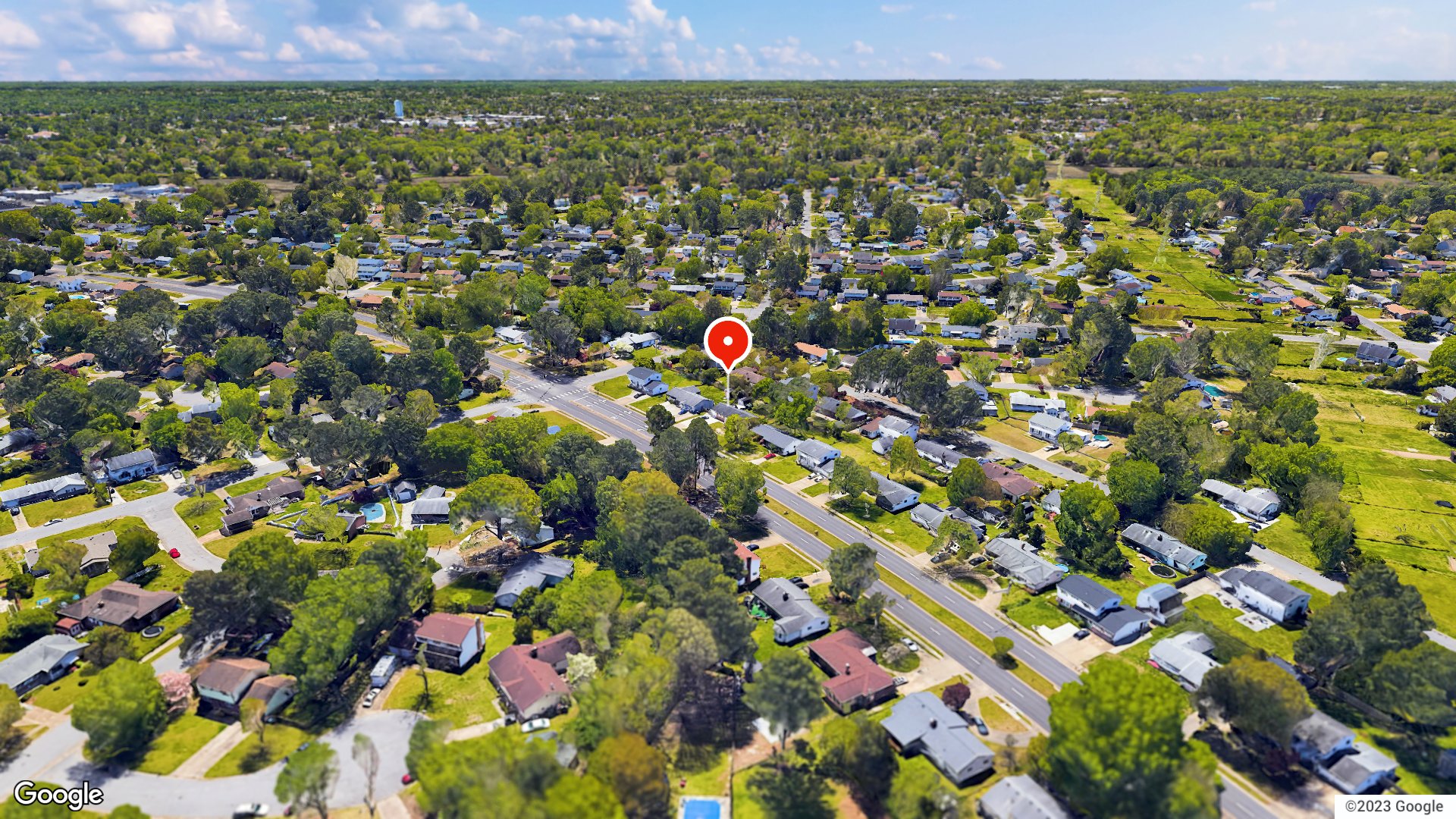 Aerial view