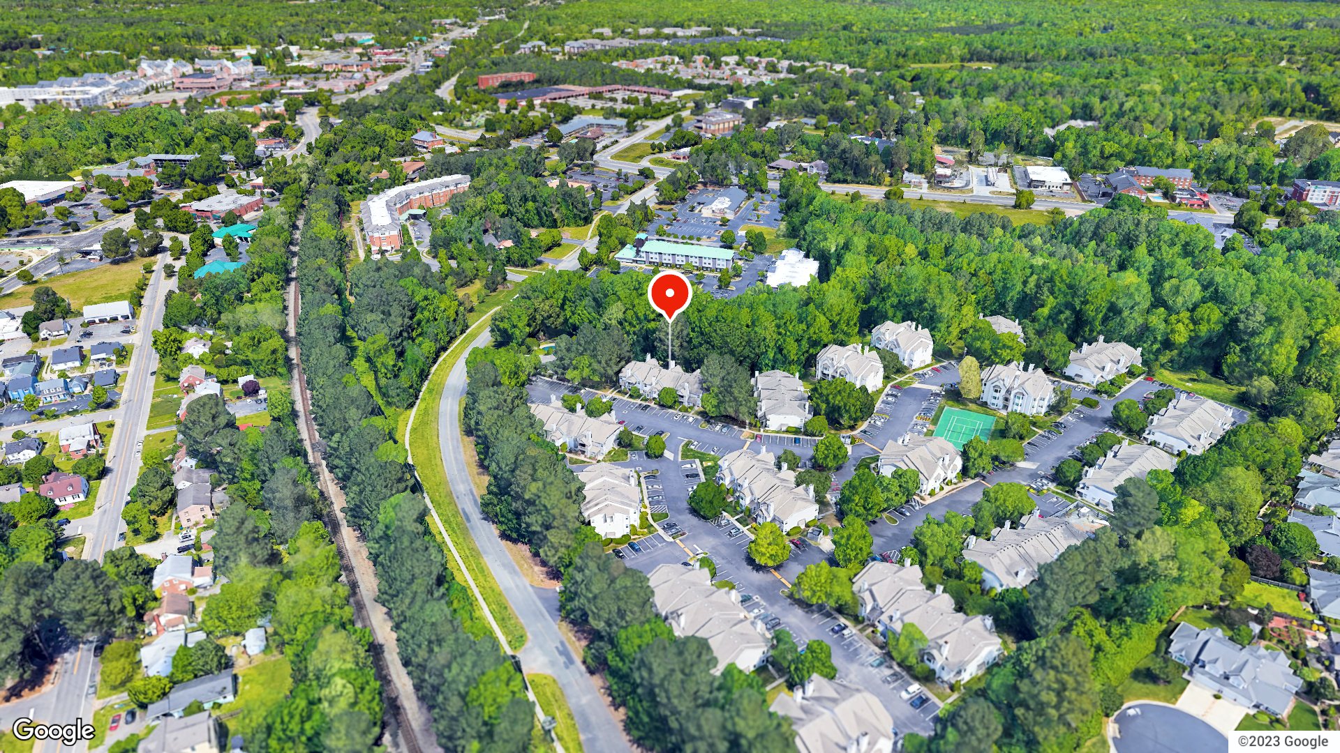Aerial view