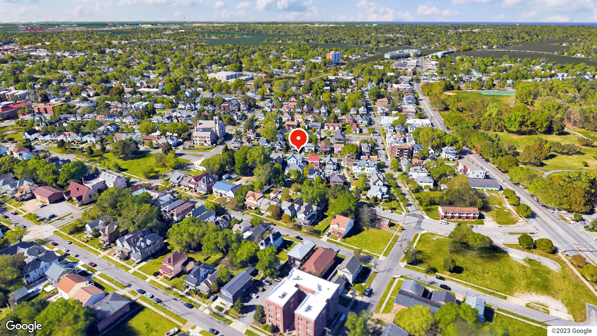 Aerial view