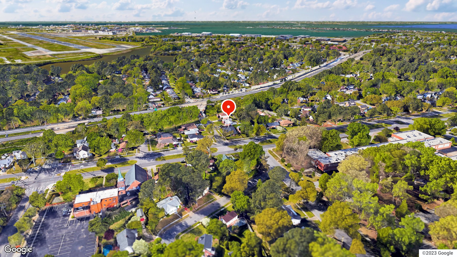 Aerial view