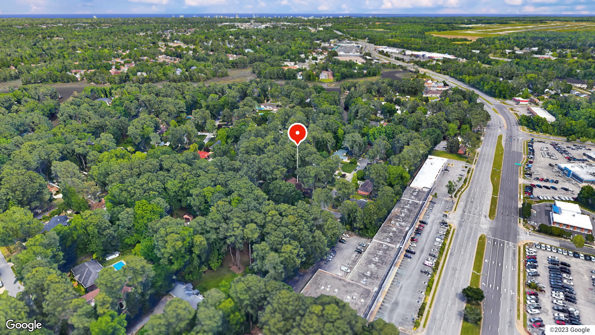 Aerial view