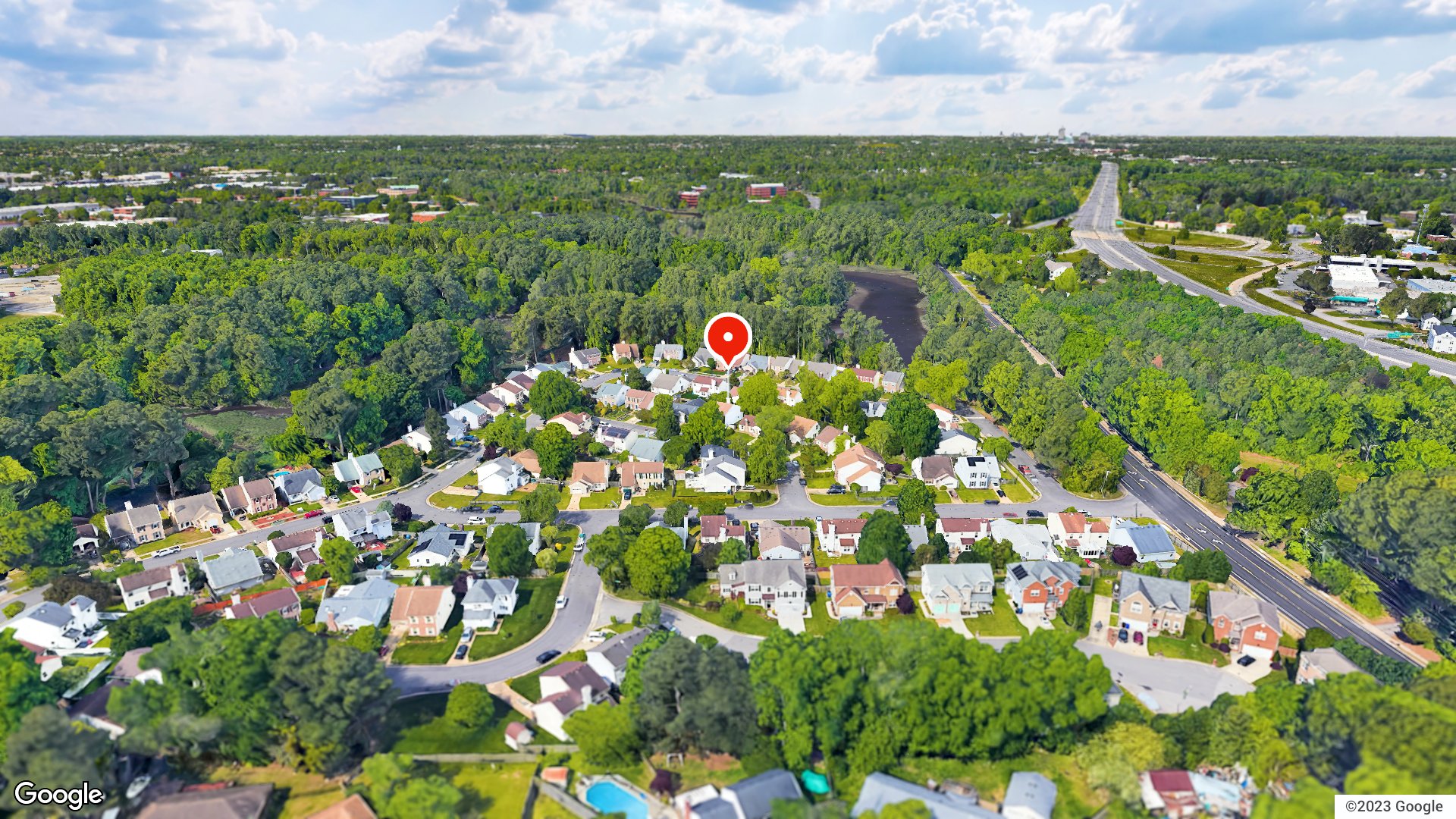 Aerial view