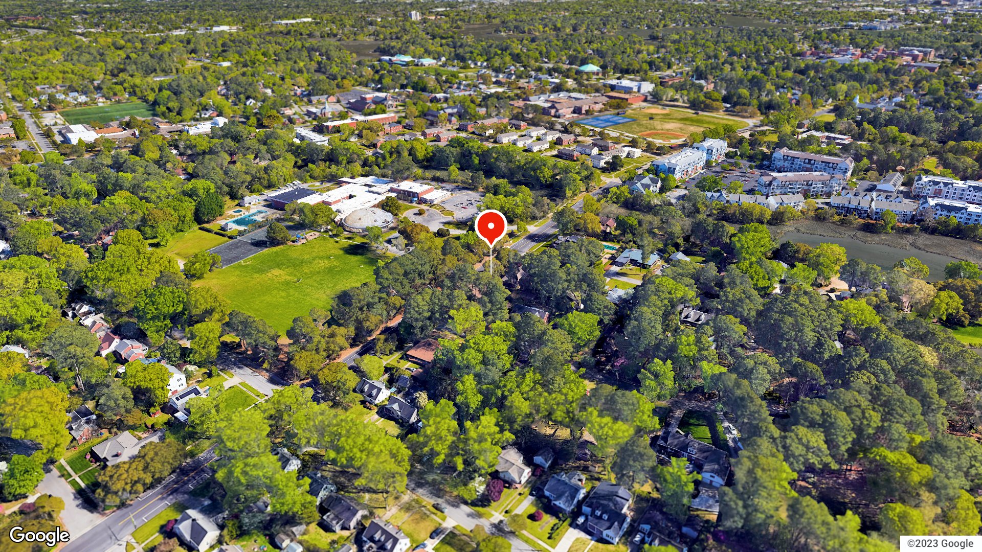 Aerial view
