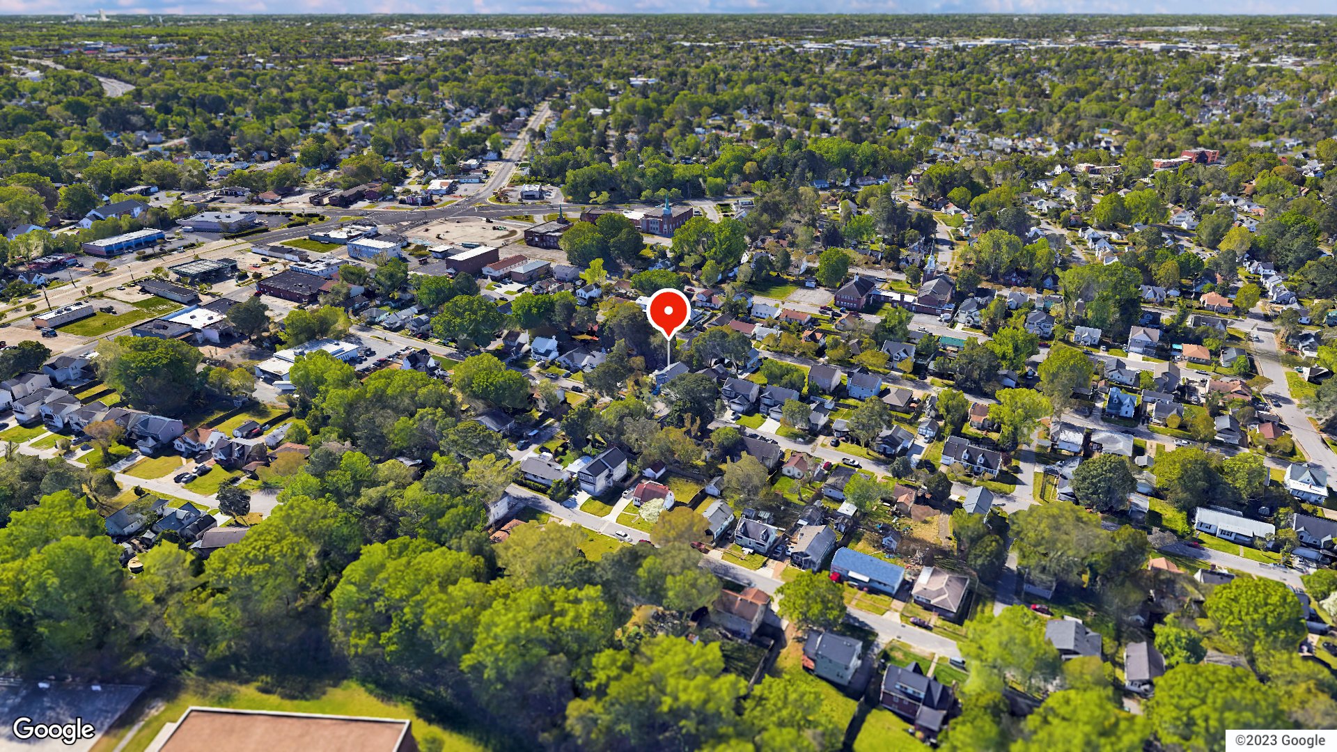 Aerial view