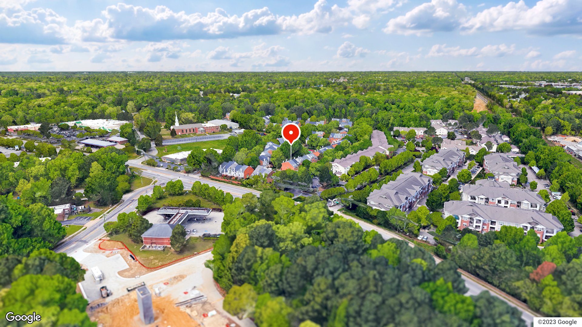 Aerial view